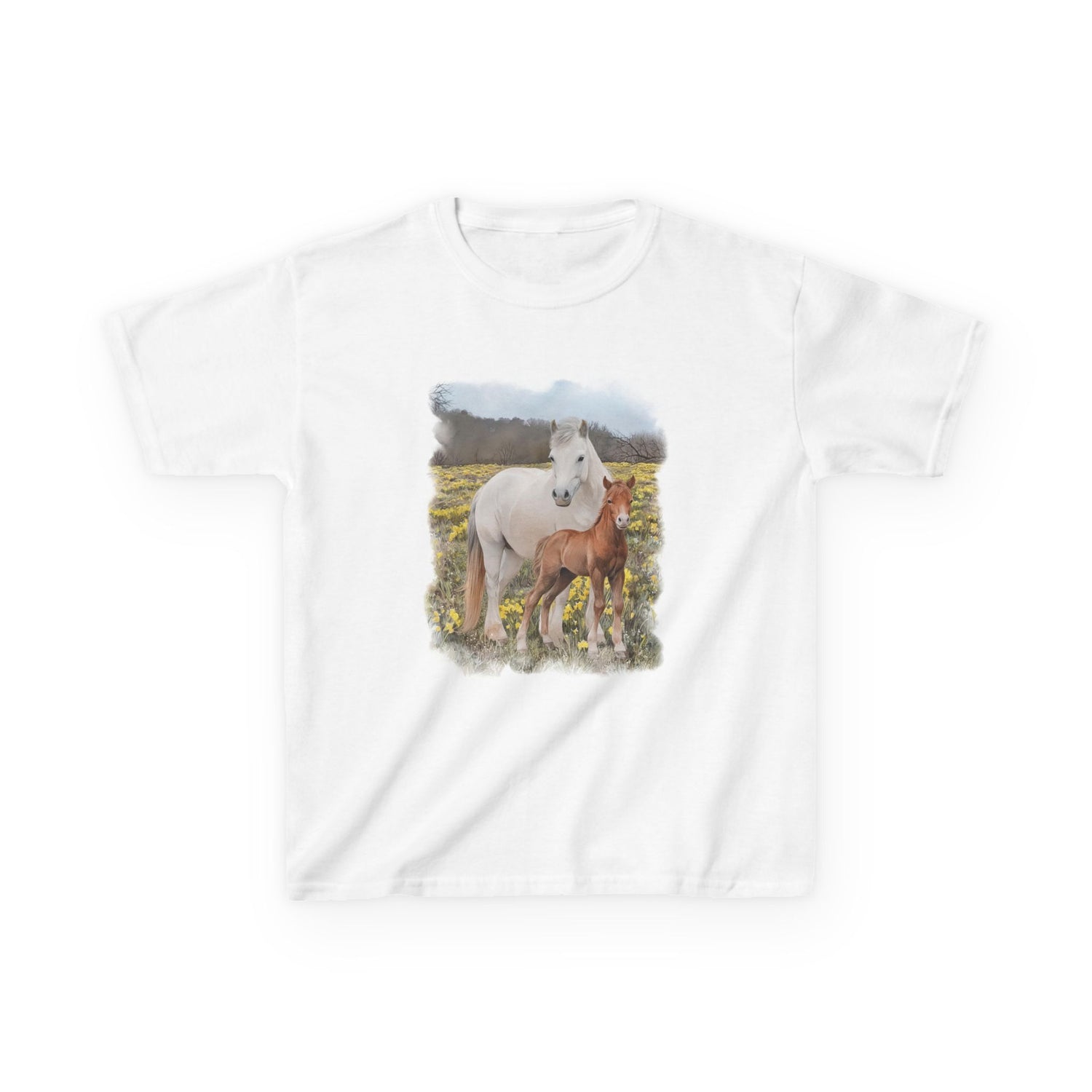 KIDS Glenn and Coco T-Shirt by Katie Van Slyke® White