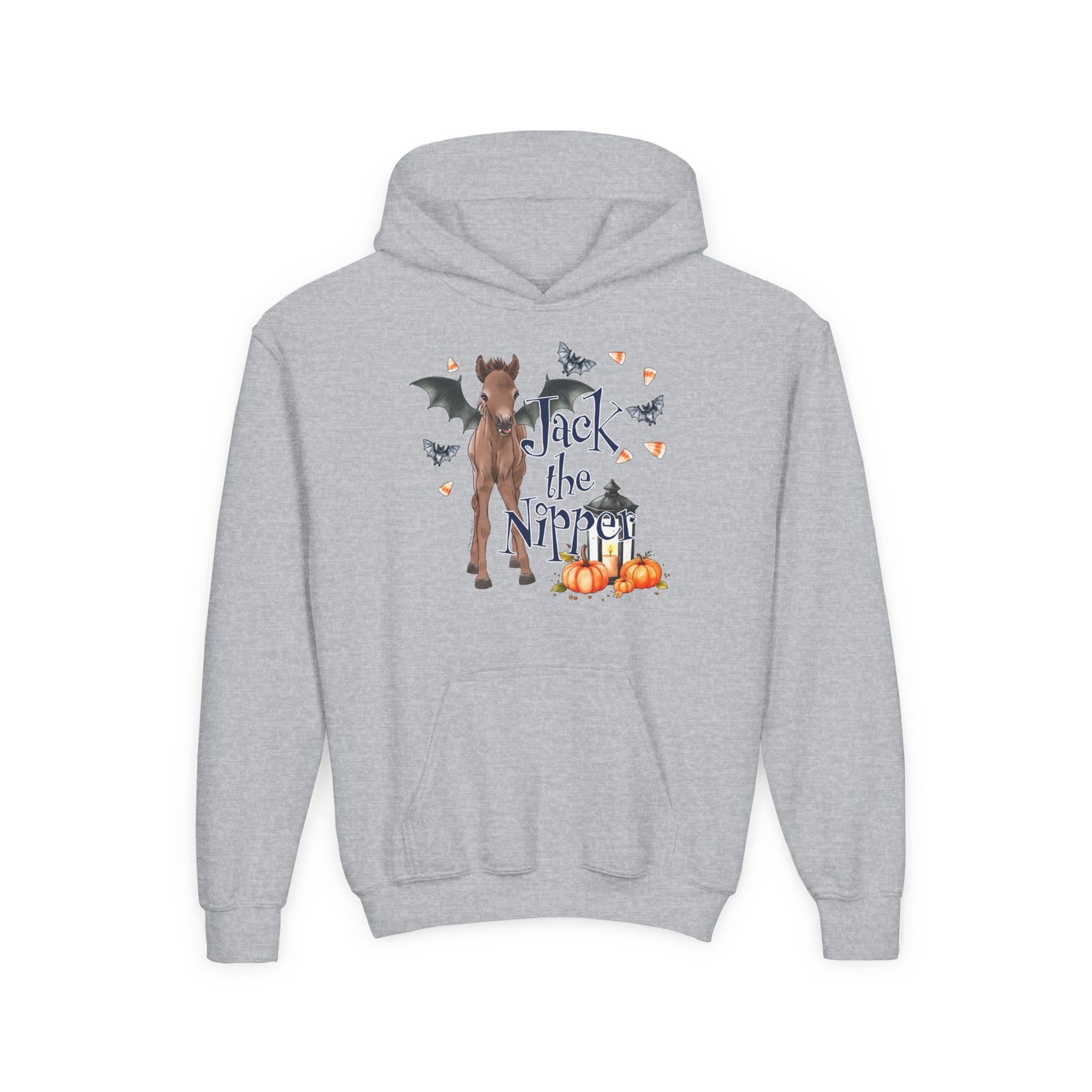 KIDS Jack The Nipper Hoodie by Katie Van Slyke™ Sport Grey