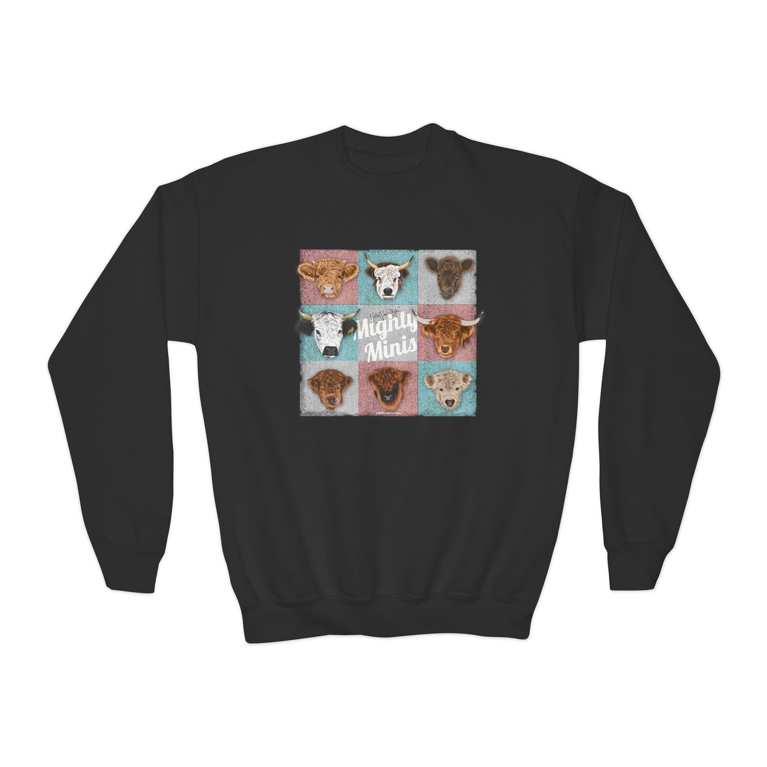 KIDS Mighty Minis Sweatshirt by Katie Van Slyke™ Black