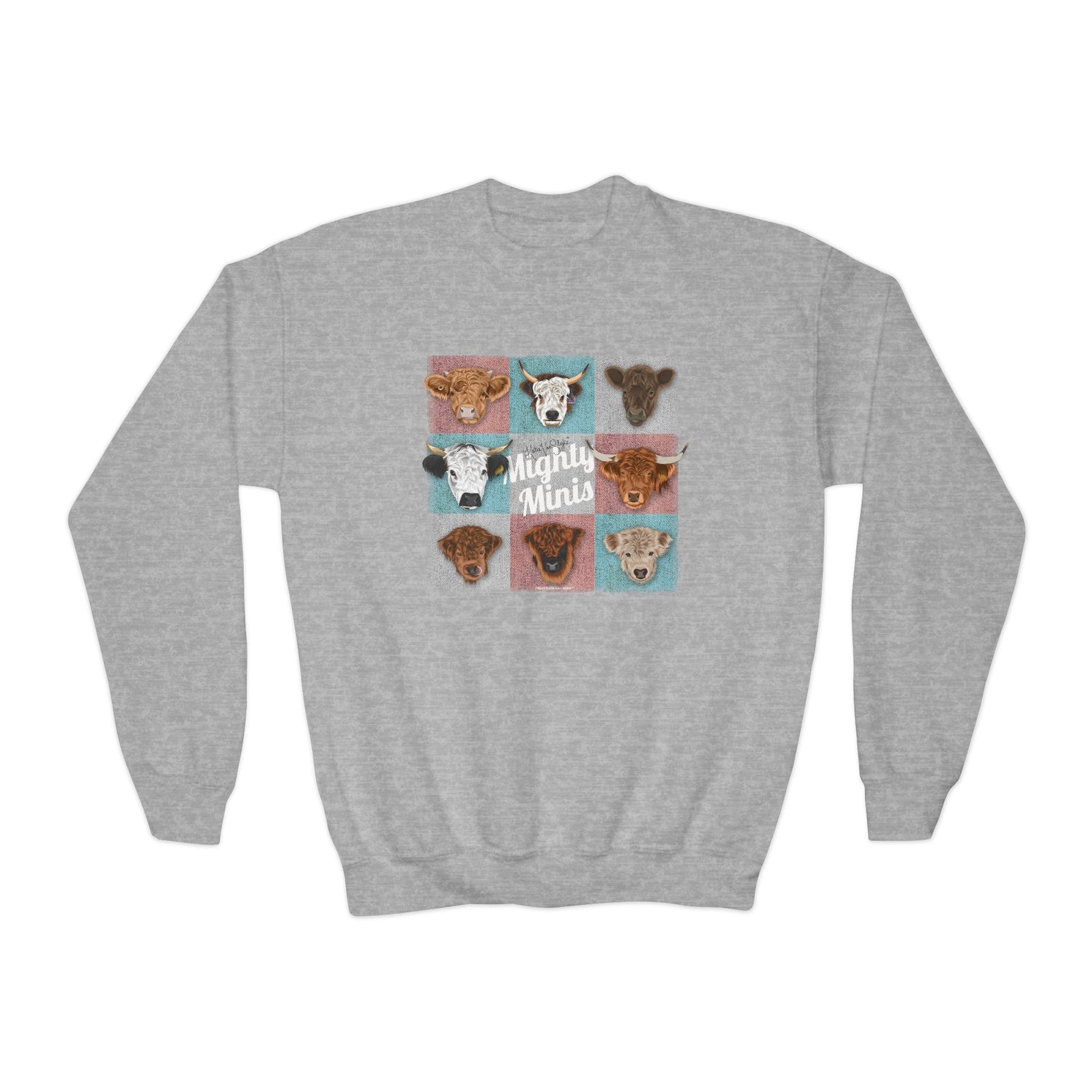 KIDS Mighty Minis Sweatshirt by Katie Van Slyke™ Sport Grey