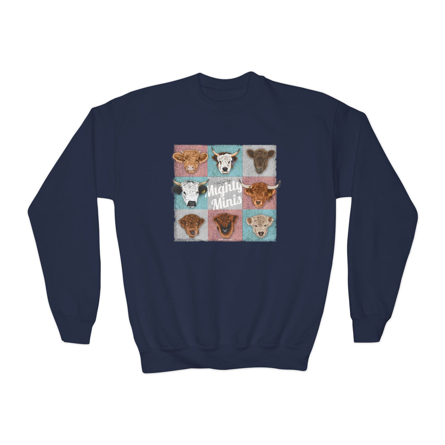 KIDS Mighty Minis Sweatshirt by Katie Van Slyke™ Navy