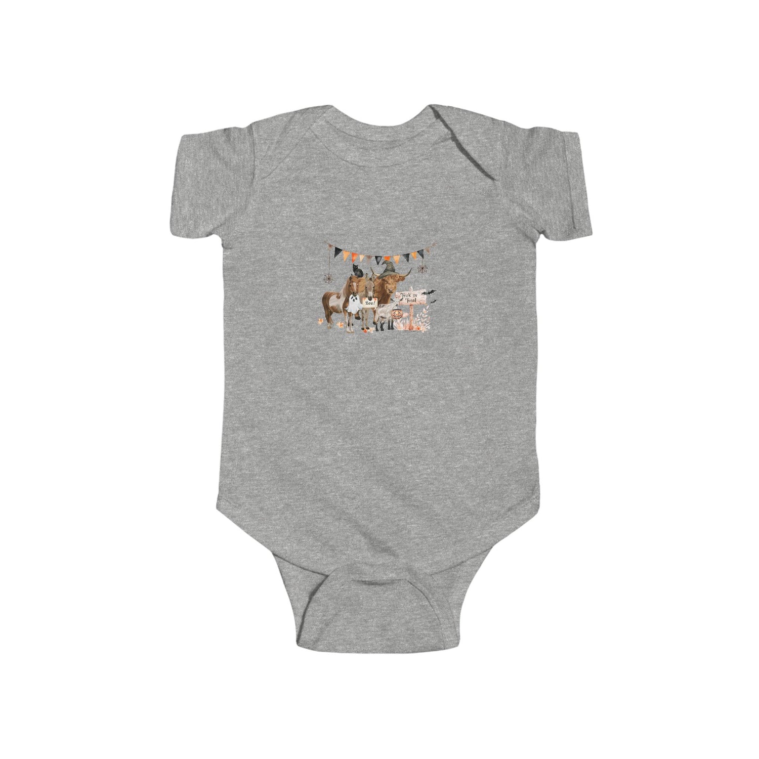 KIDS Mini Halloween Onesie by Katie Van Slyke™ Heather