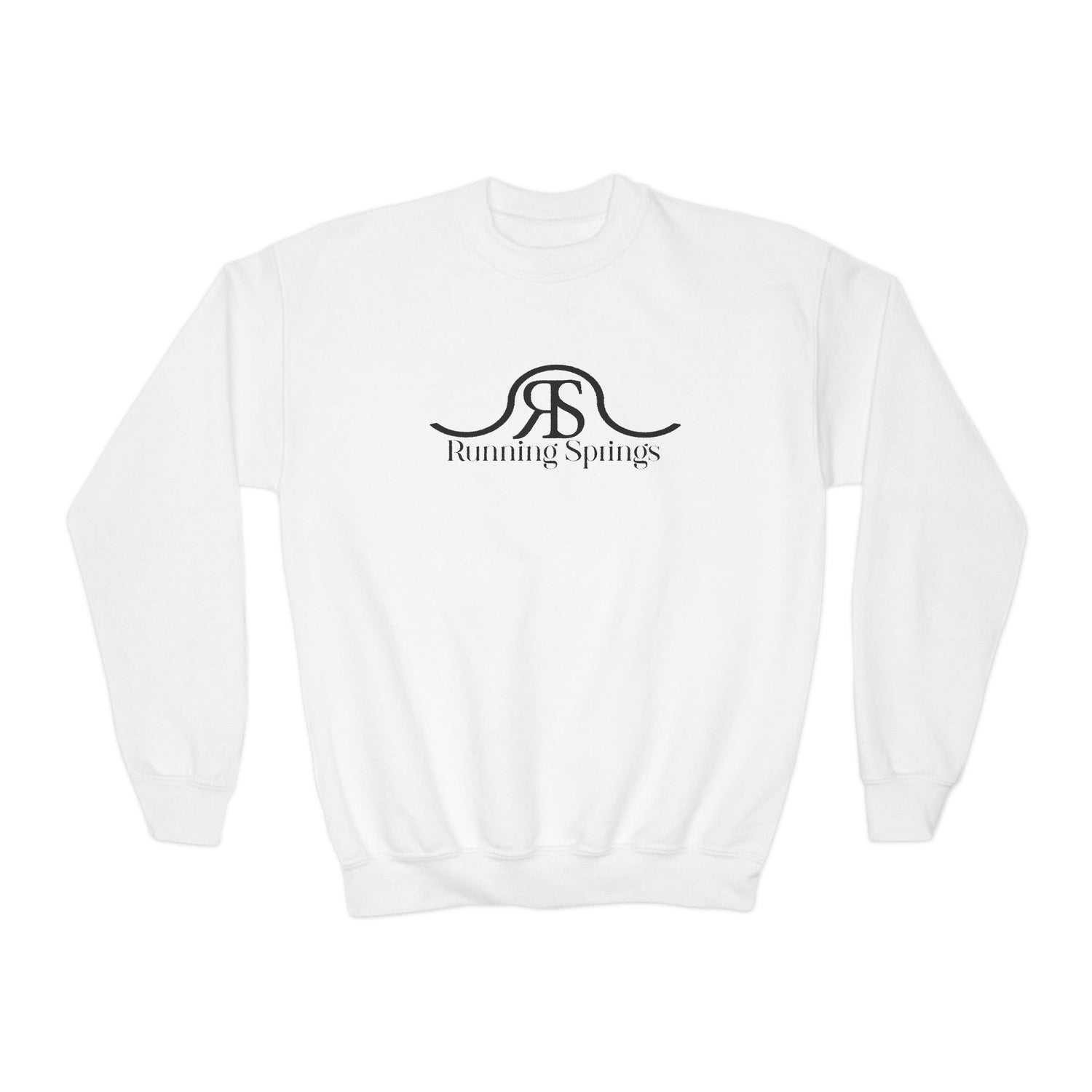 KIDS Running Springs Sweatshirt by Katie Van Slyke™ White