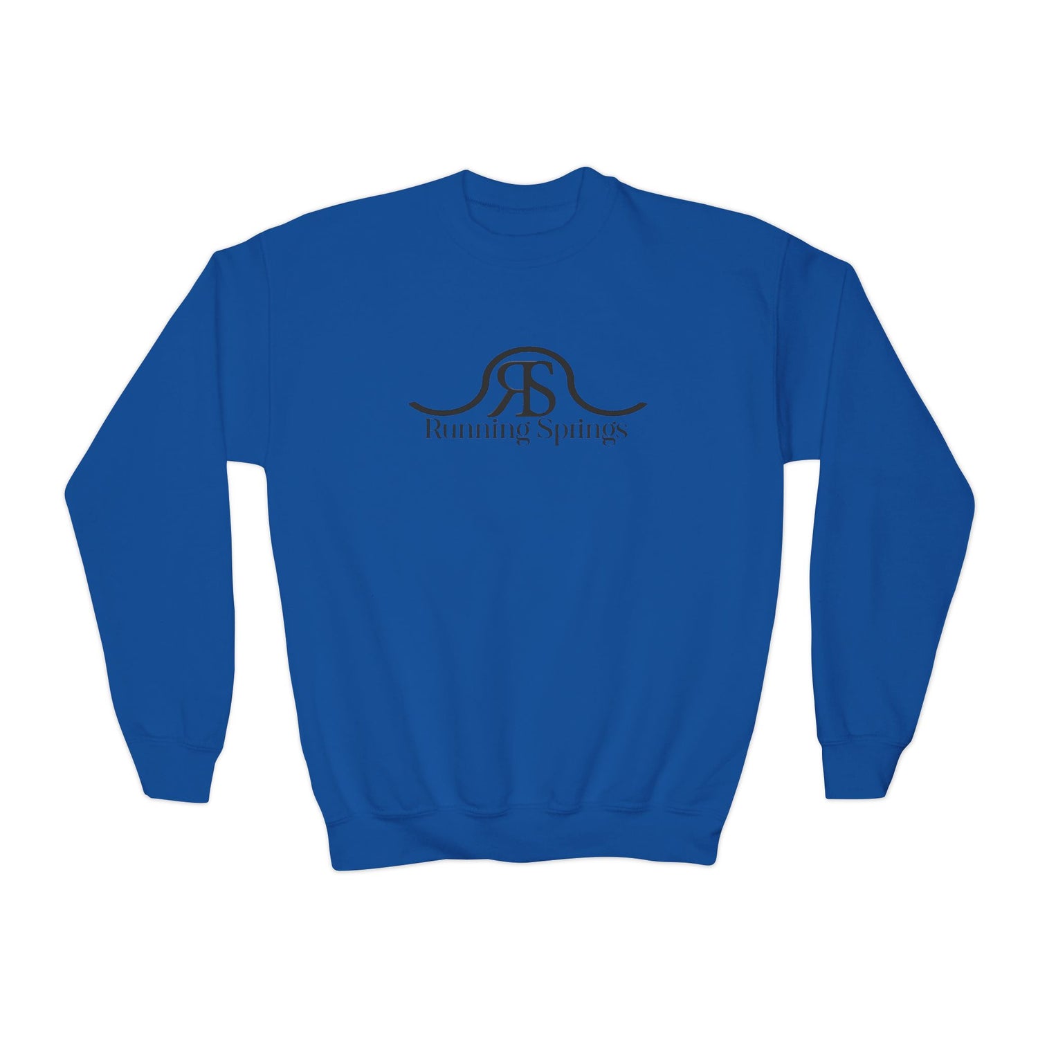 KIDS Running Springs Sweatshirt by Katie Van Slyke™ Royal