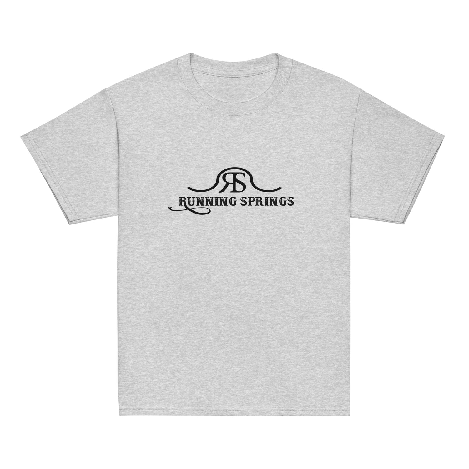 KIDS Running Springs T-Shirt by Katie Van Slyke - Sport Grey