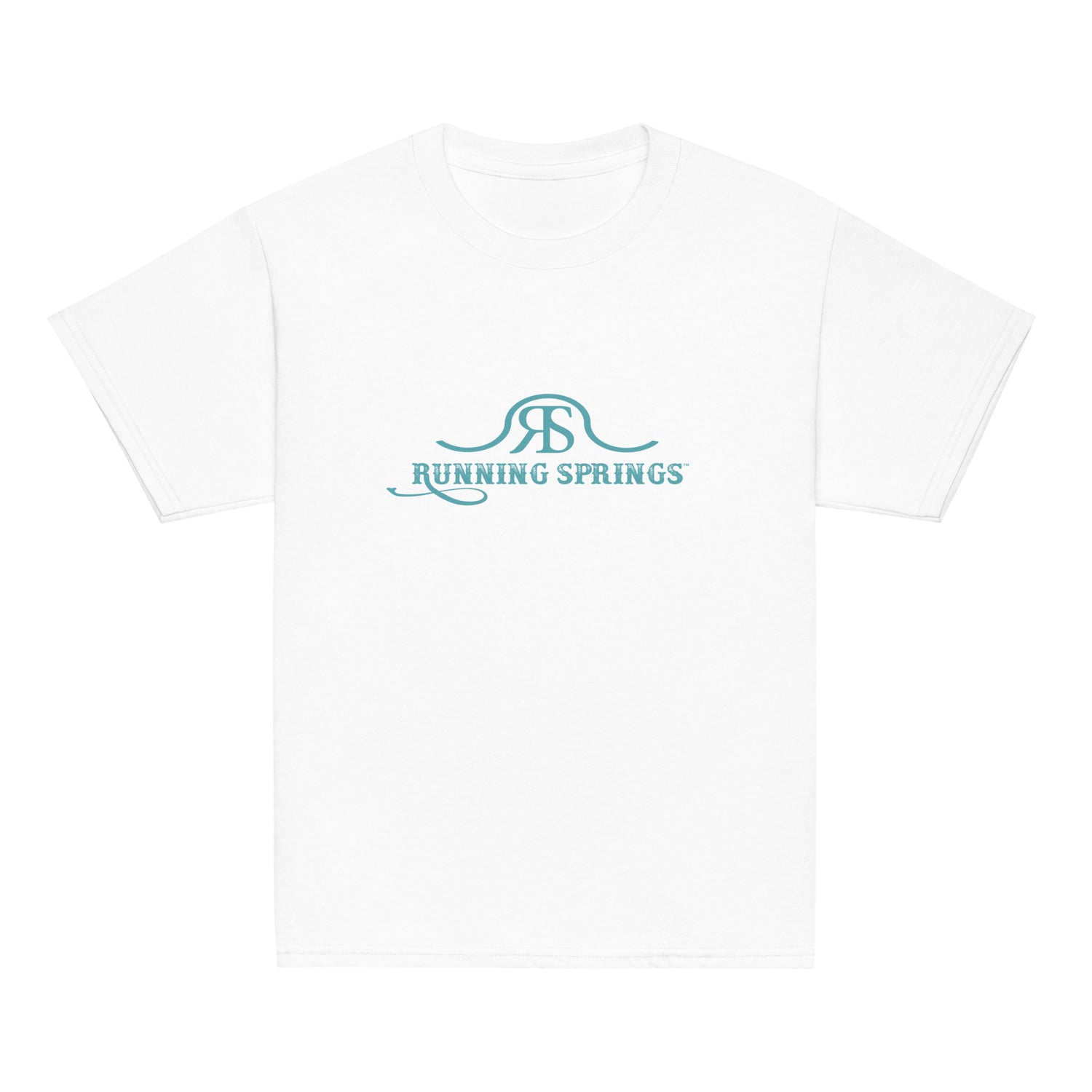 KIDS Running Springs T-Shirt by Katie Van Slyke - White
