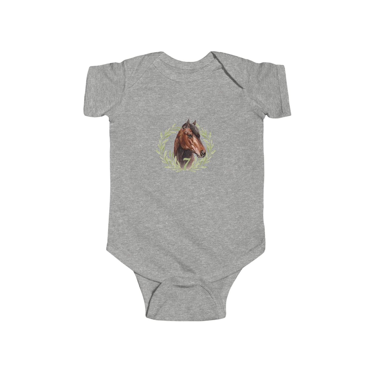 KIDS Seven Memorial Onesie by Katie Van Slykeâ„¢ Sport Grey