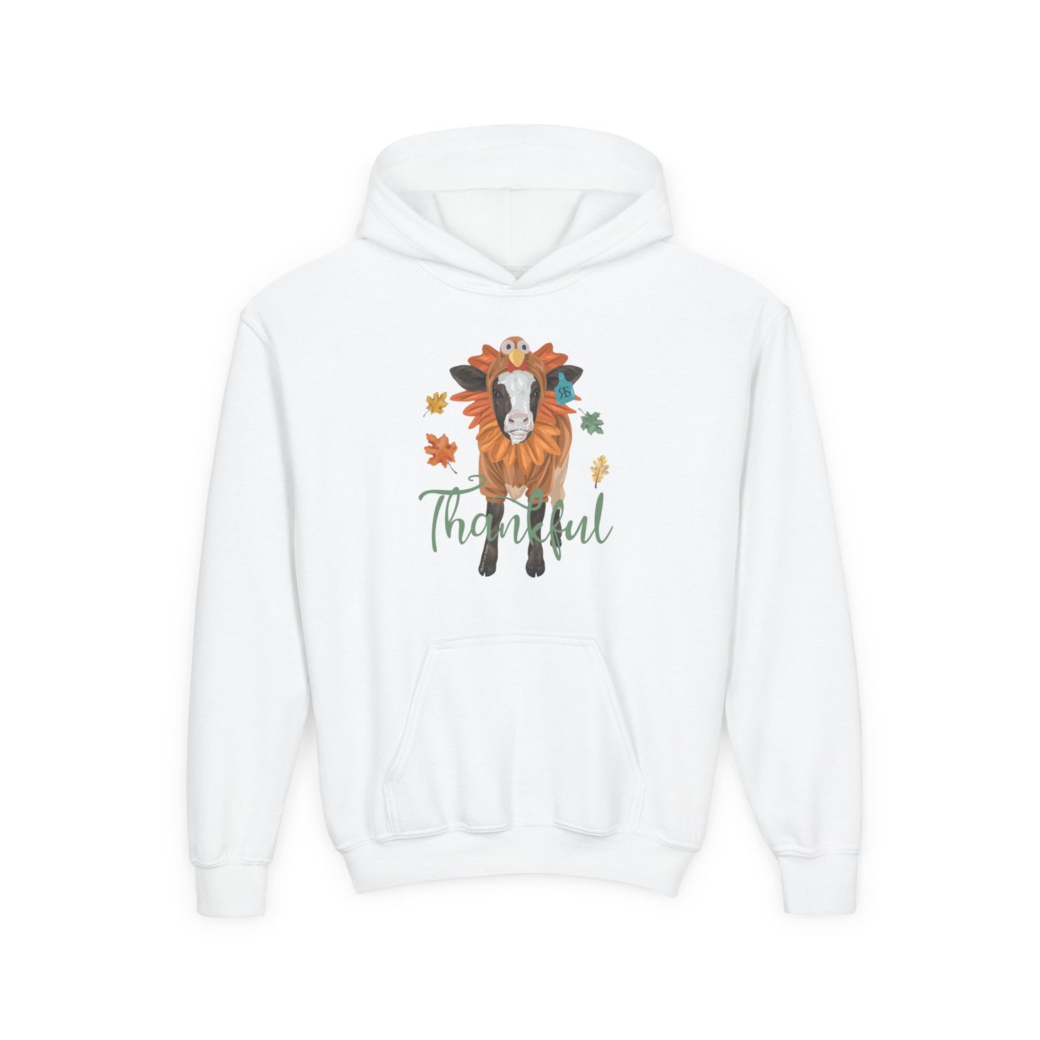 KIDS Turkey Time Hoodie by Katie Van Slyke™ White