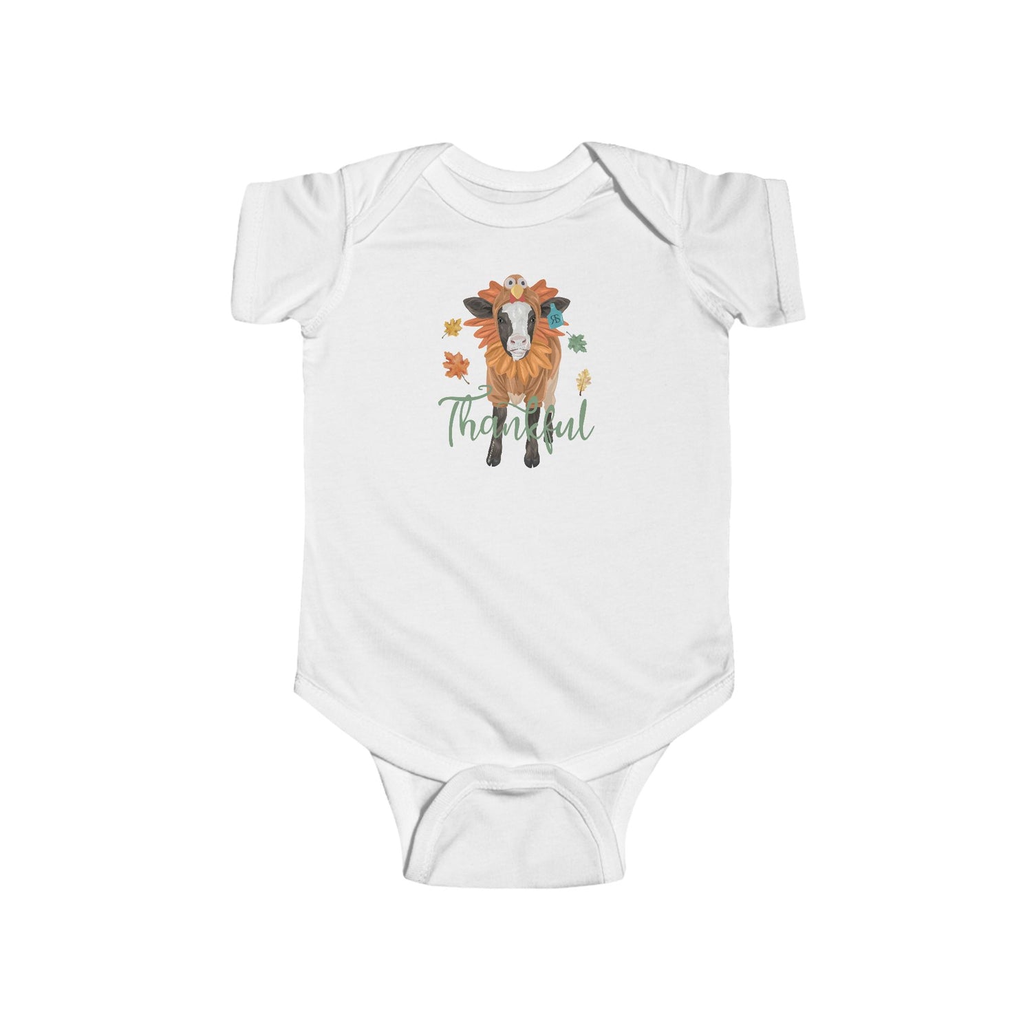 KIDS Turkey Time Onesie by Katie Van Slyke™ White