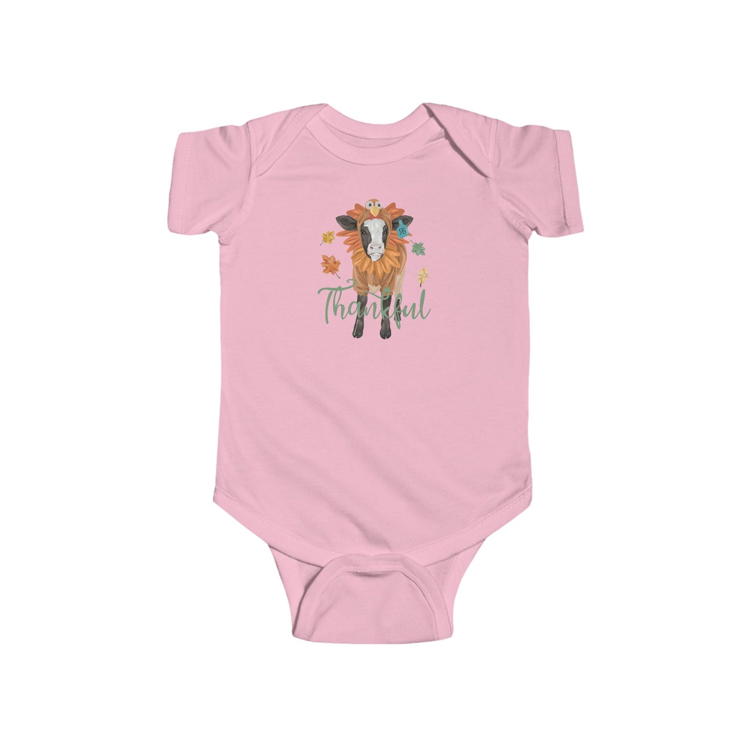 KIDS Turkey Time Onesie by Katie Van Slyke™ Pink