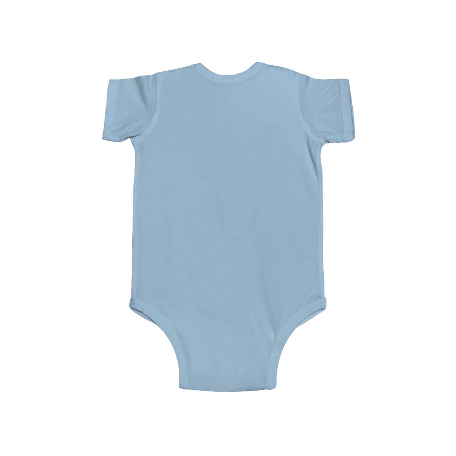KIDS Turkey Time Onesie by Katie Van Slyke™ Light Blue back