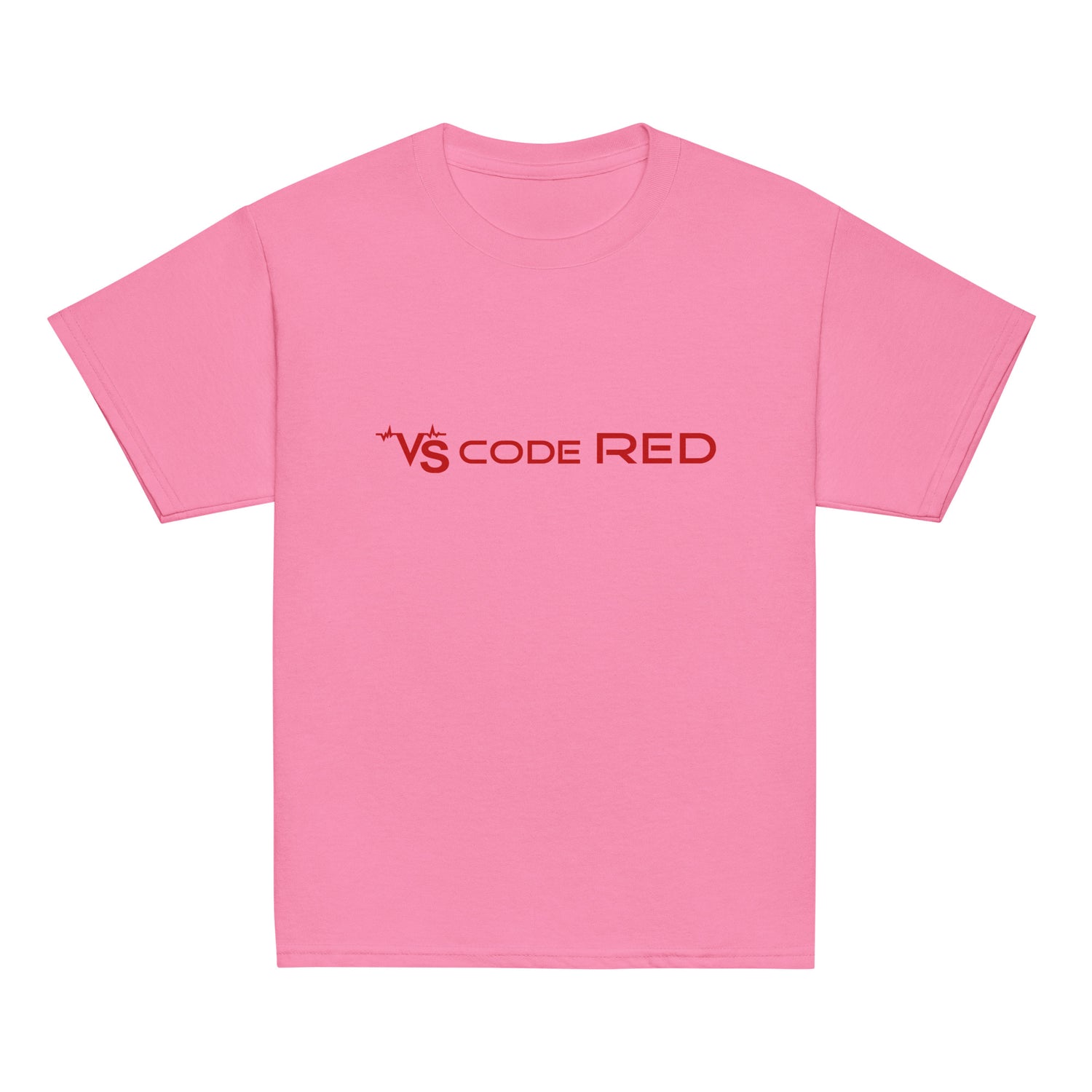 KIDS VS Code Red T-Shirt by Katie Van Slyke - Azalea