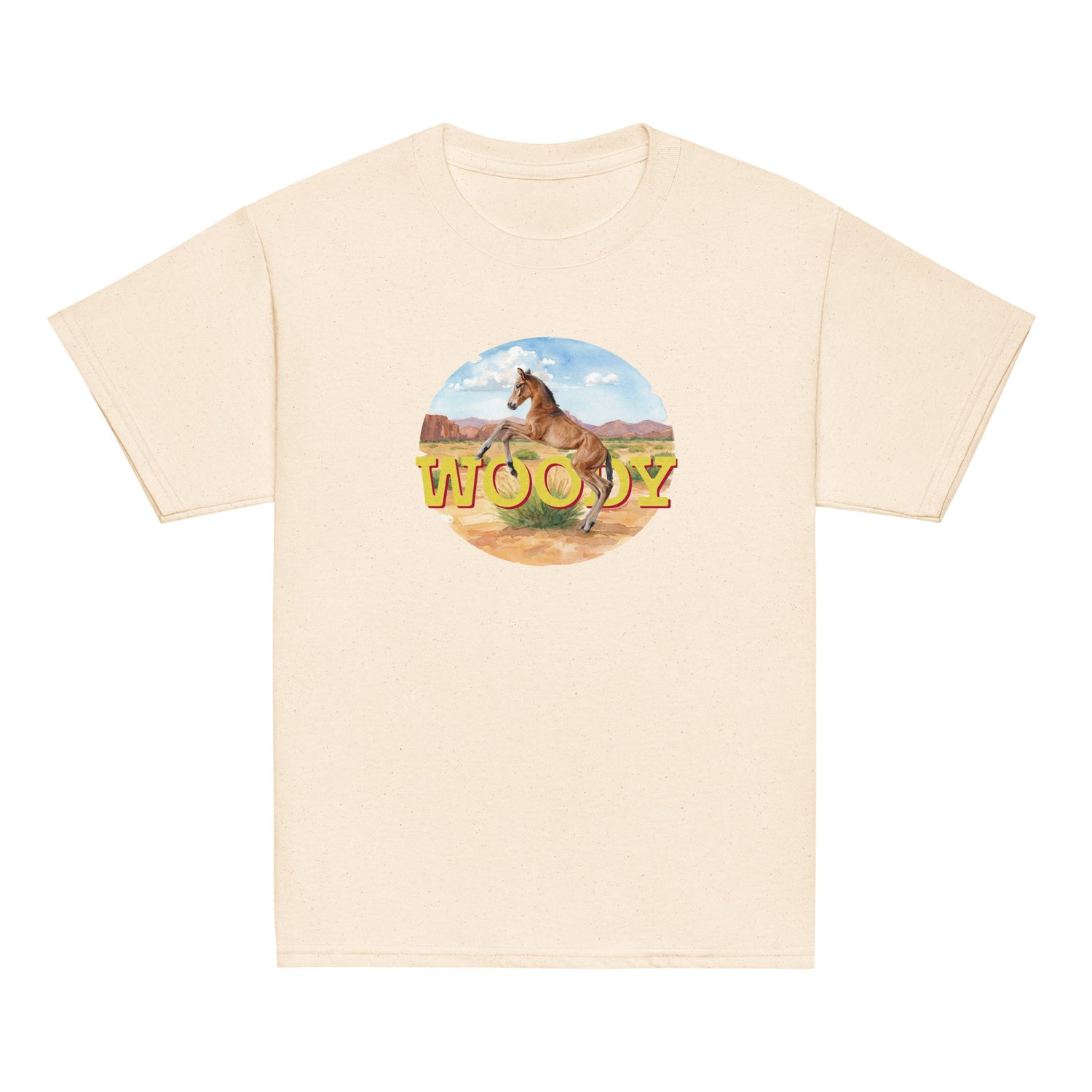 KIDS Woody T-Shirt by Katie Van Slyke - Natural