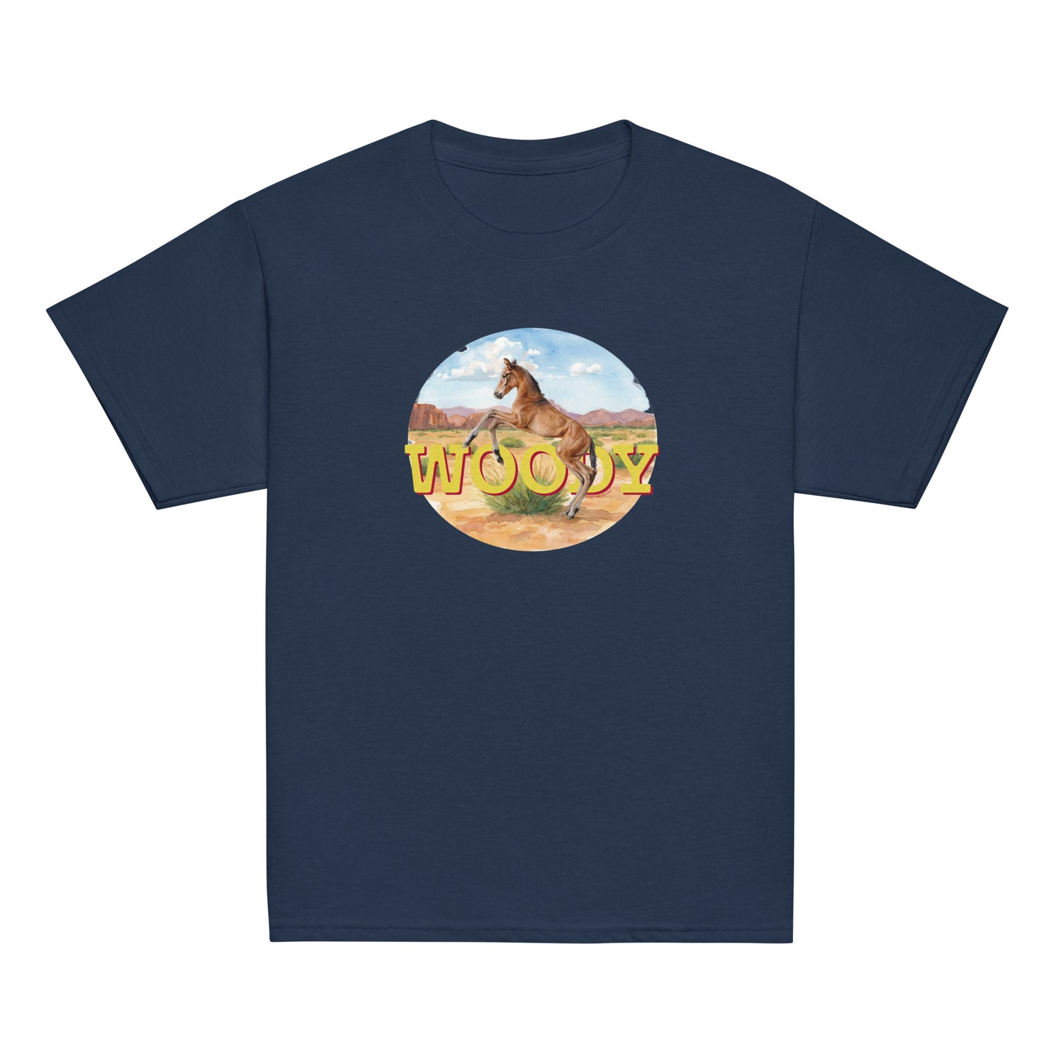KIDS Woody T-Shirt by Katie Van Slyke - Navy