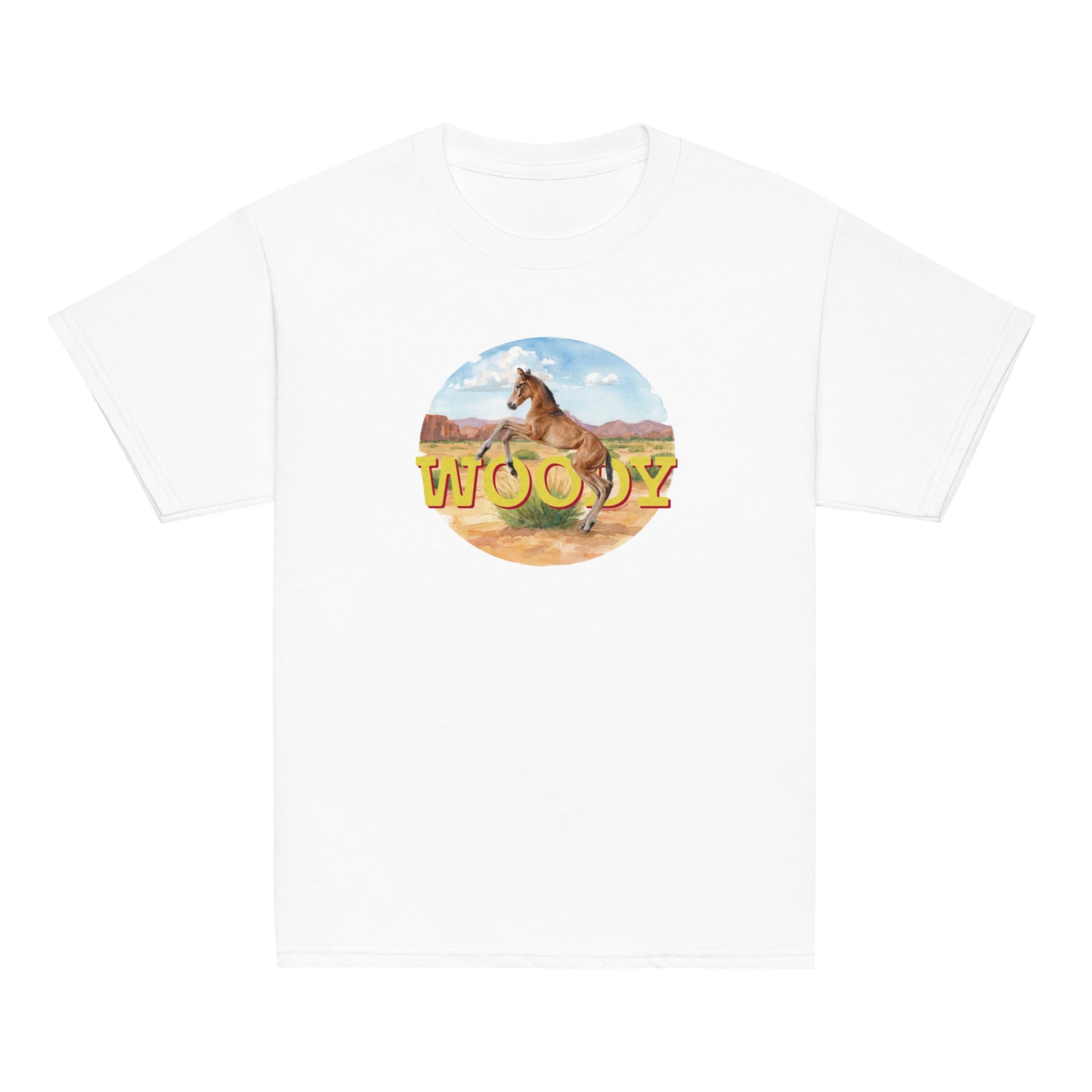KIDS Woody T-Shirt by Katie Van Slyke - White