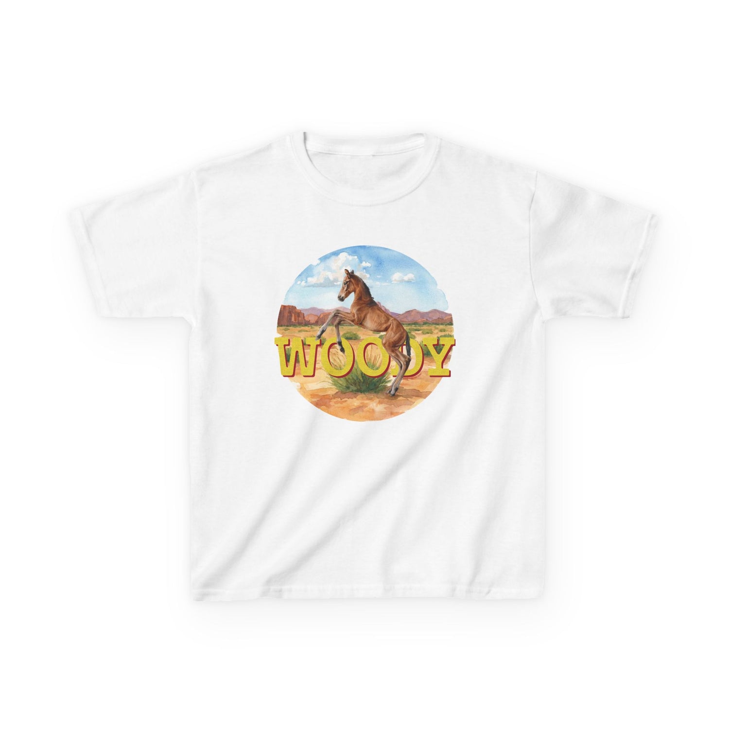 KIDS Woody T-Shirt by Katie Van Slyke® White