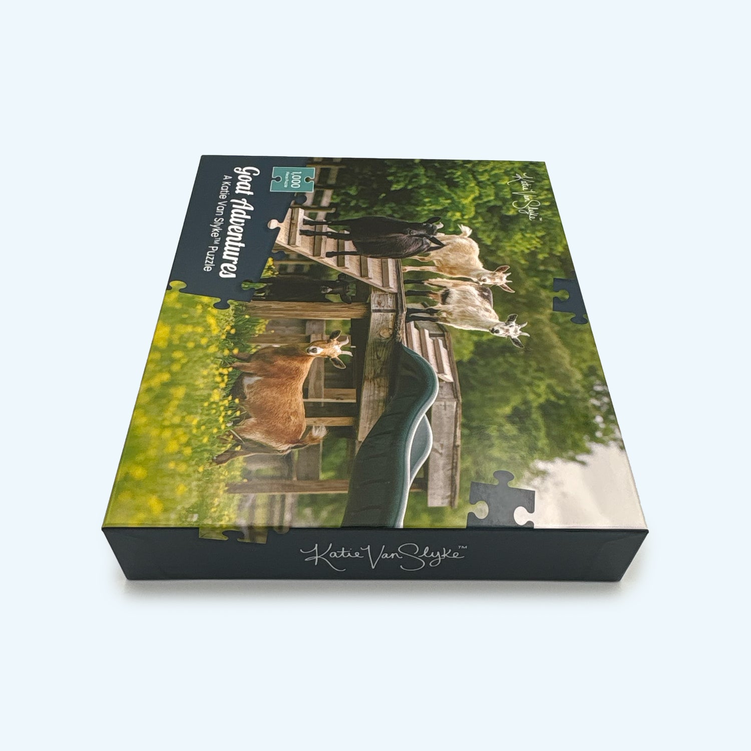 Goaties Puzzle by Katie Van Slyke® side