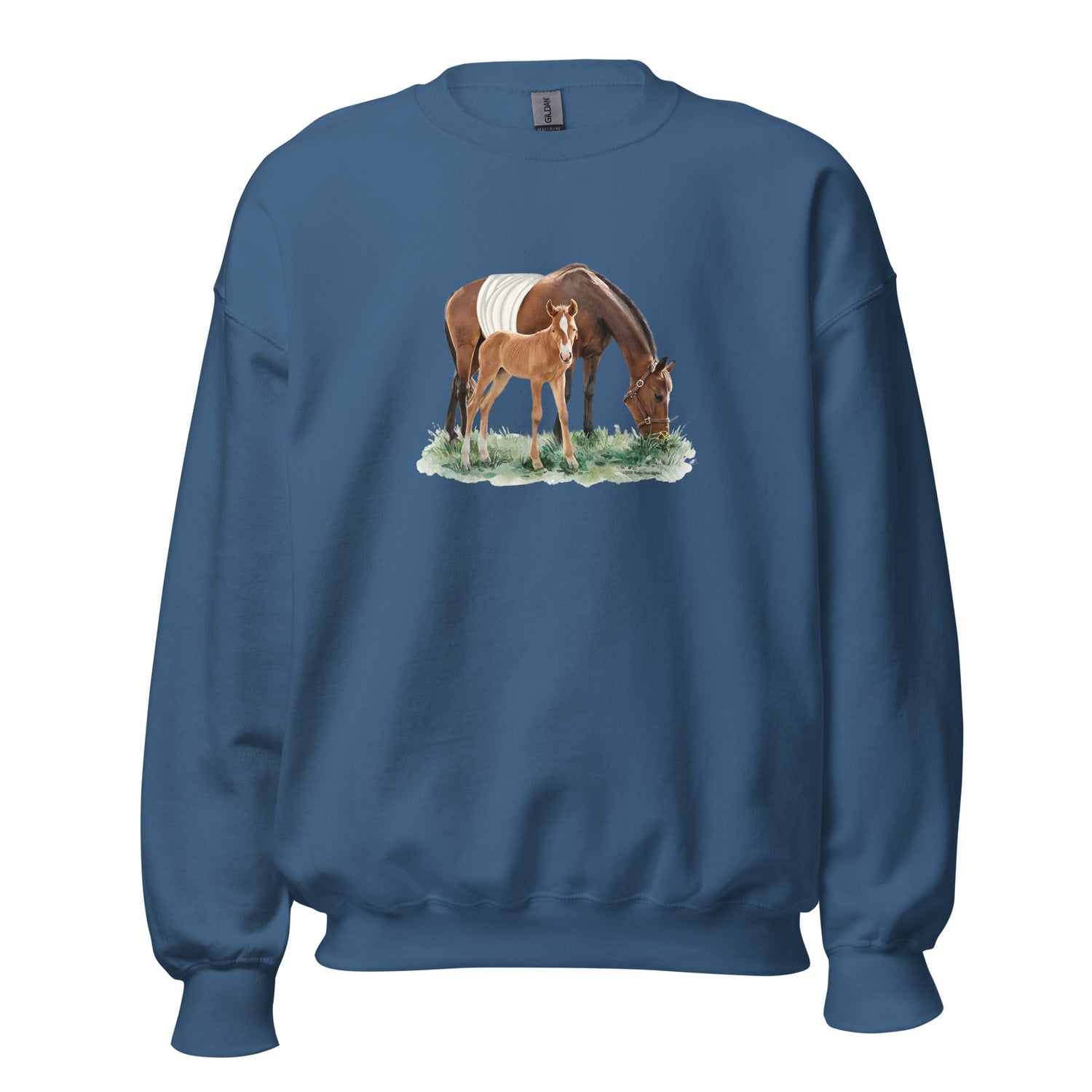 Margot Sweatshirt by Katie Van Slyke - Indigo Blue