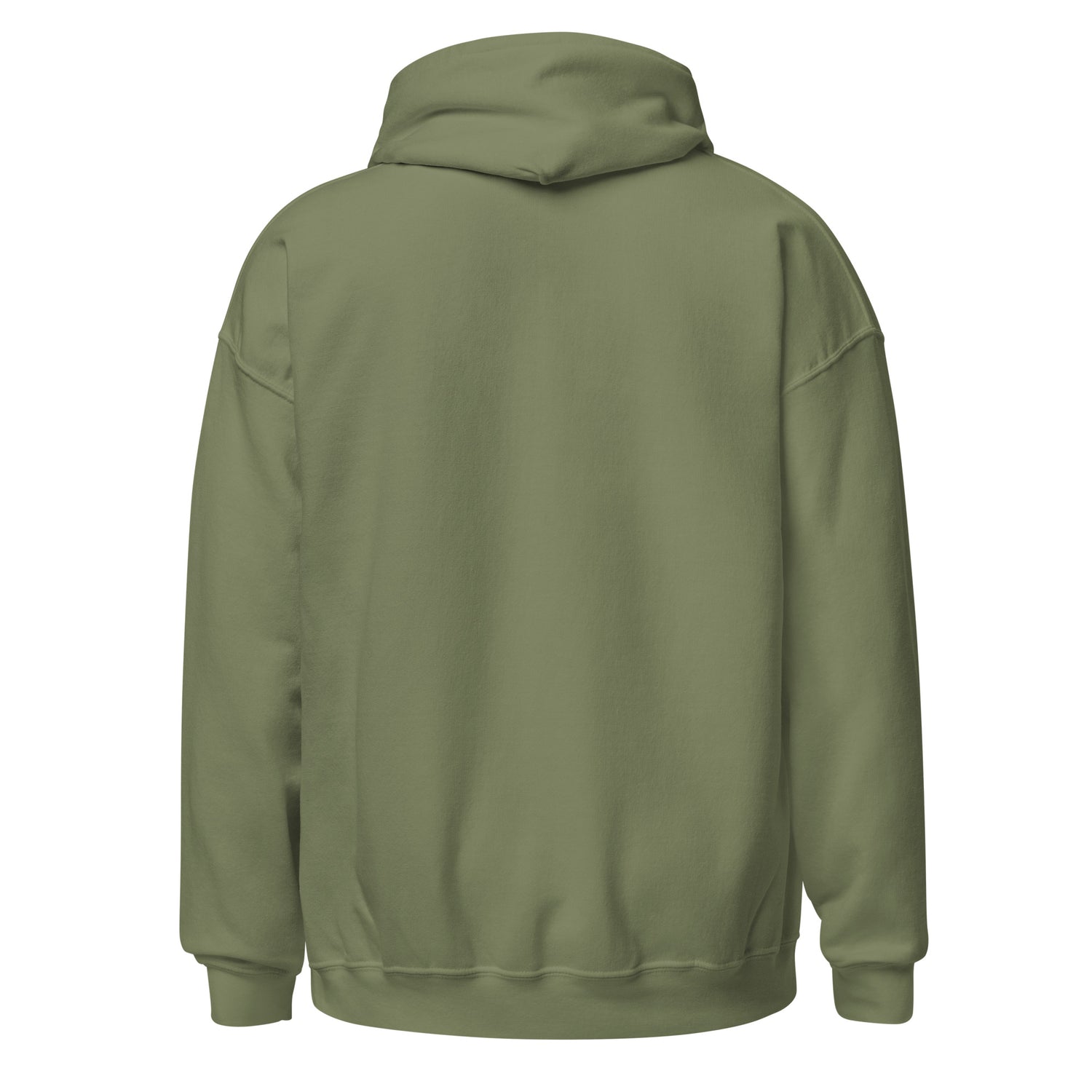 Mighty Minis Hoodie by Katie Van Slyke - Military Green back