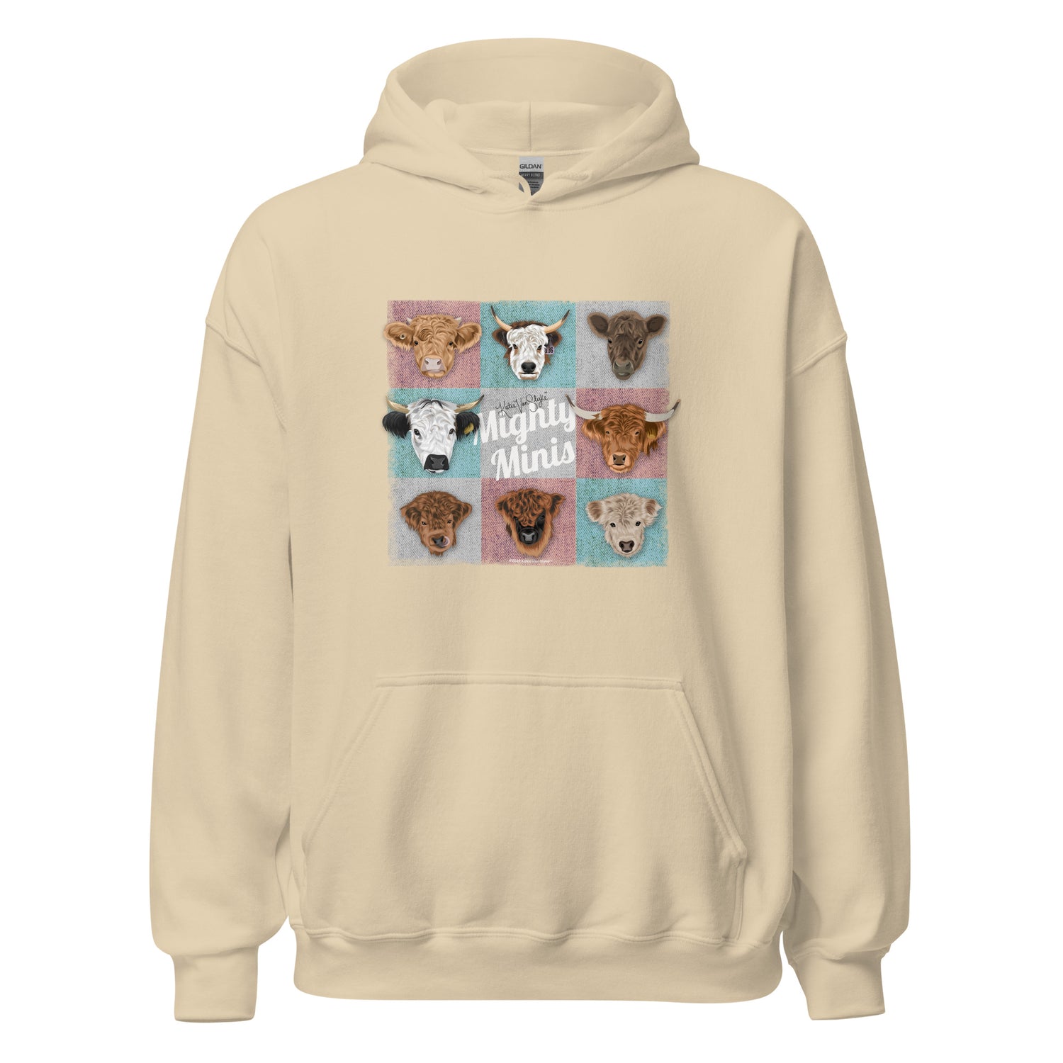 Mighty Minis Hoodie by Katie Van Slyke - Sand