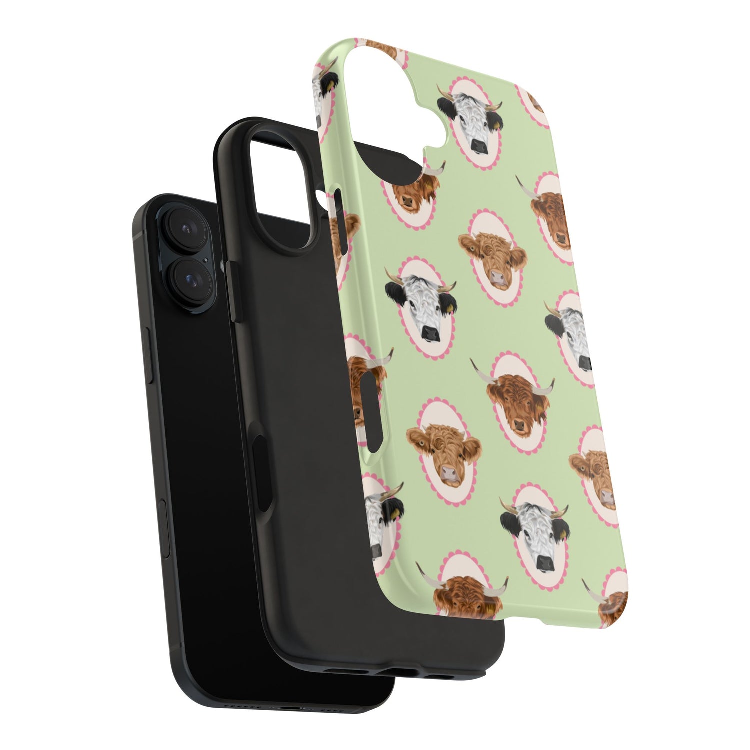 Mini Cows Phone Cases by Katie Van Slyke™