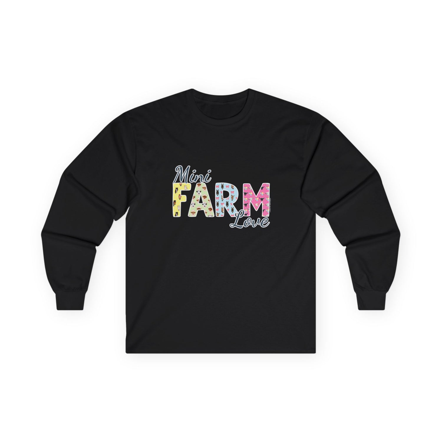 Mini Farm Love Long Sleeve T-Shirt by Katie Van Slyke™