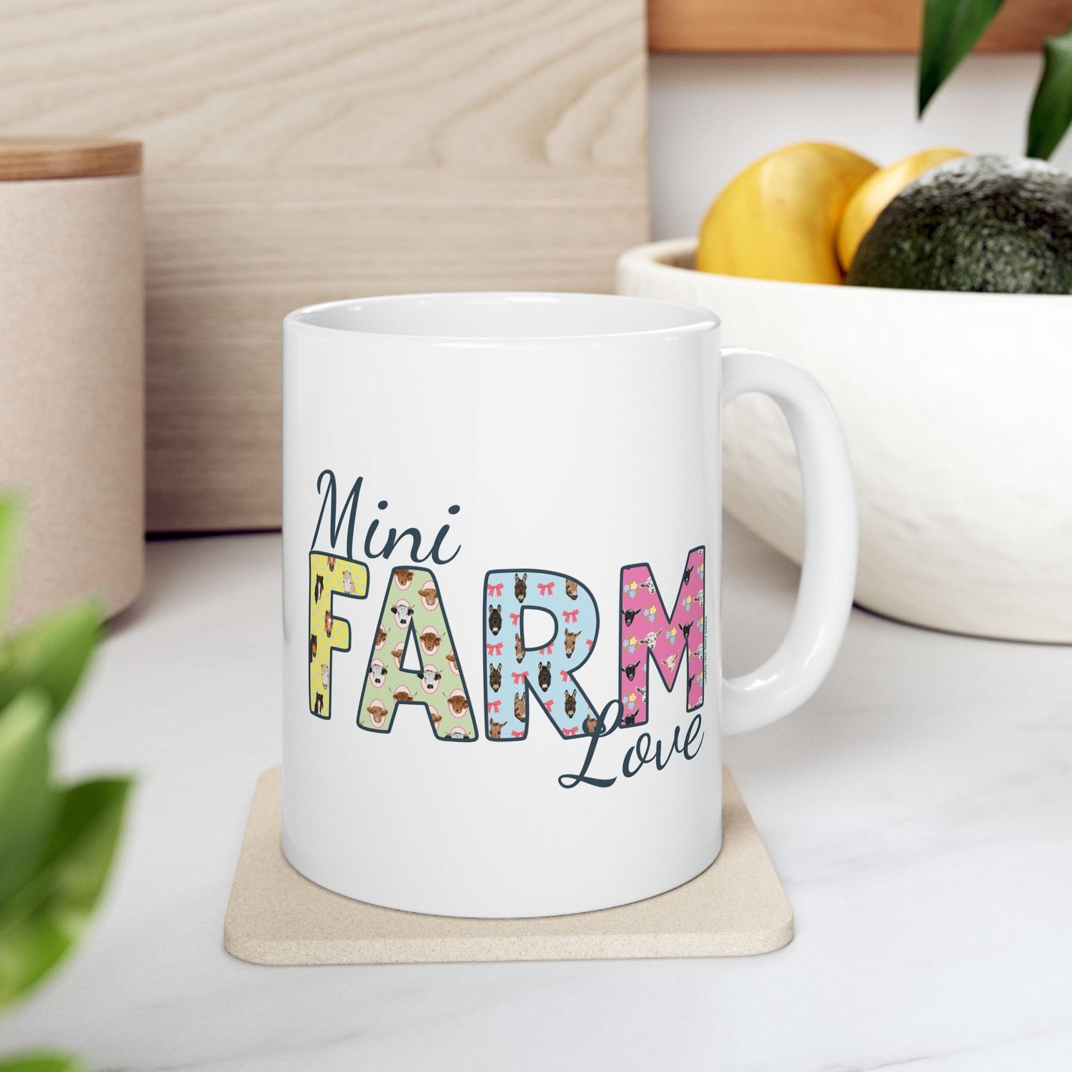 Mini Farm Love Mugs by Katie Van Slyke™