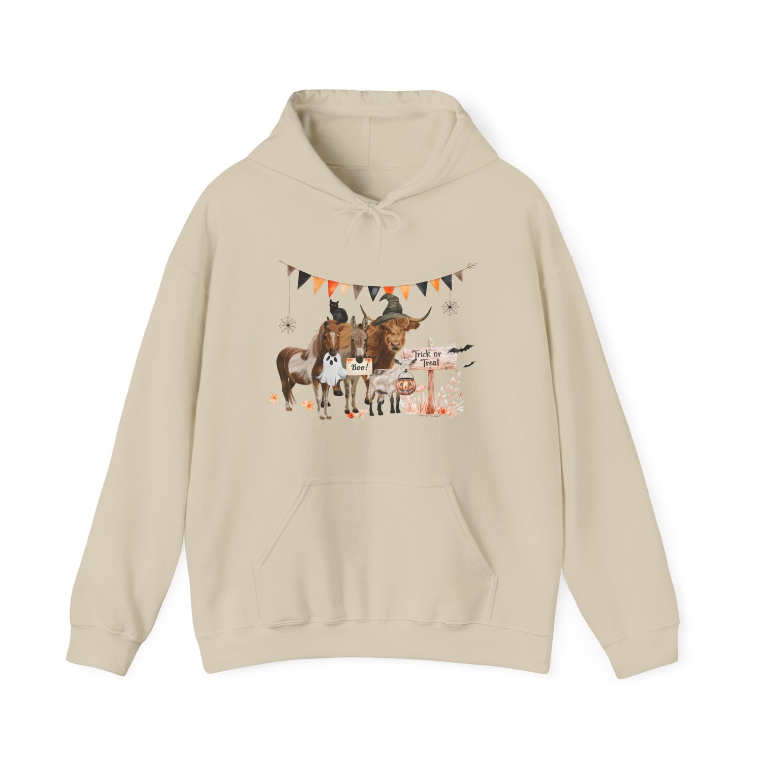 Mini Halloween Hoodie by Katie Van Slykeâ„¢ Sand