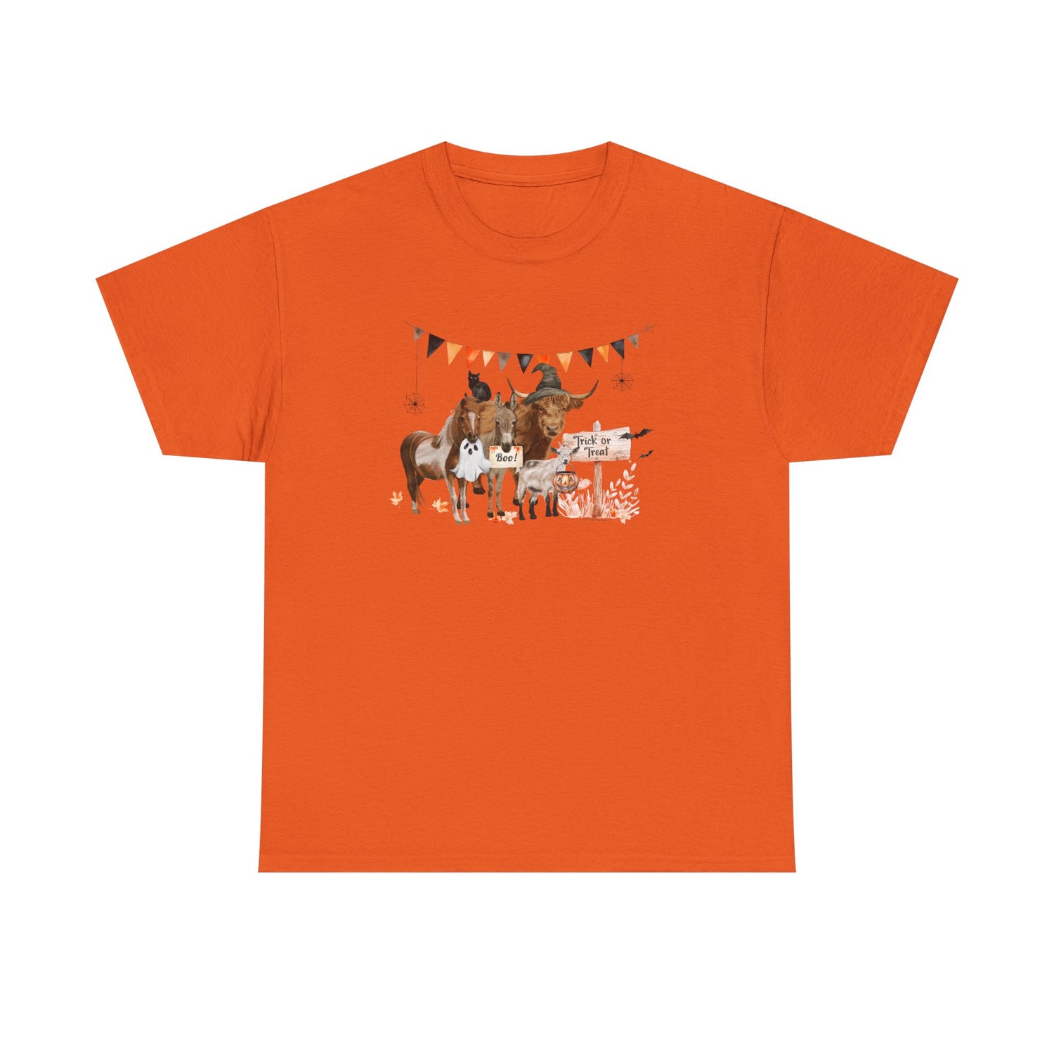 Mini Halloween T-Shirt by Katie Van Slykeâ„¢ Orange