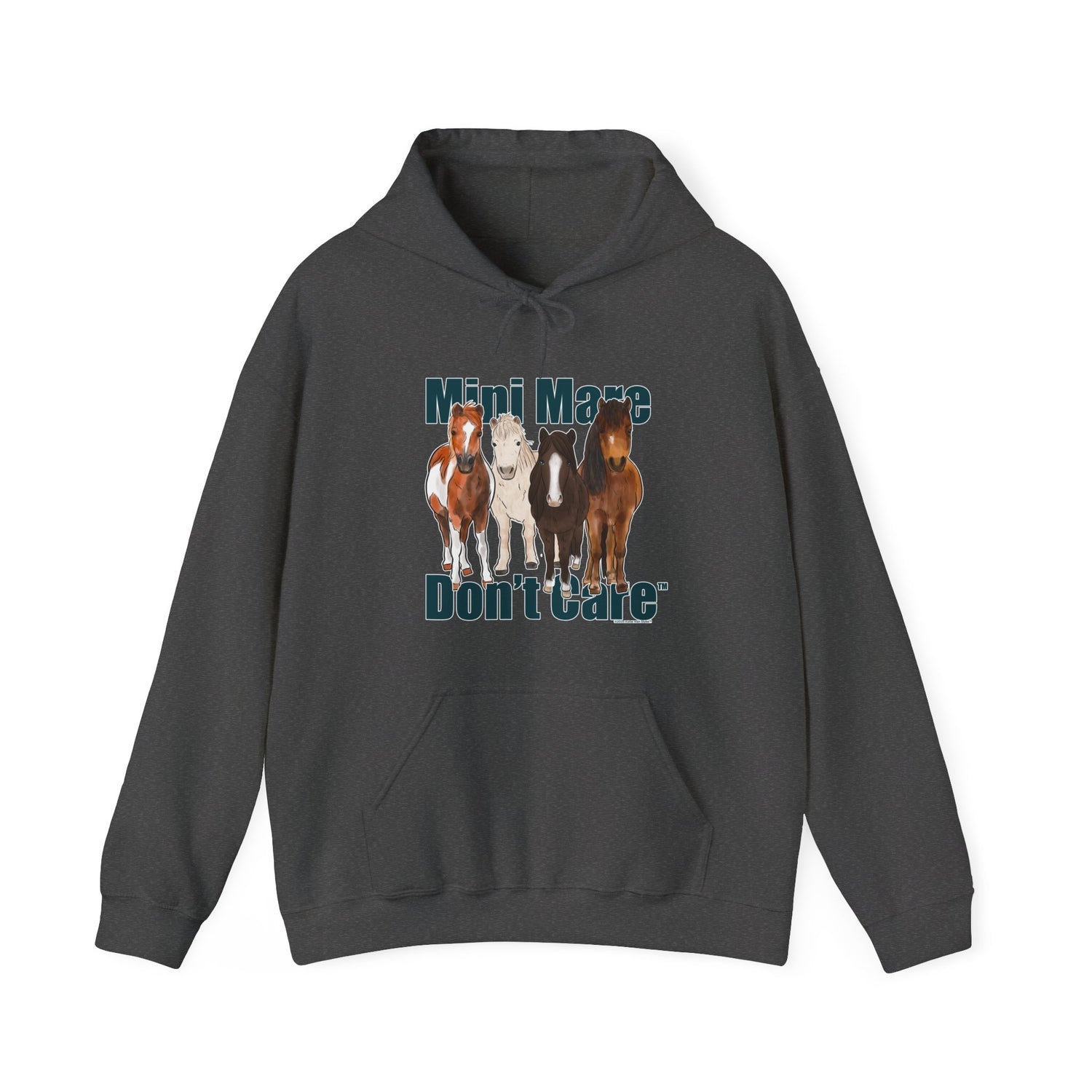 Mini Mare Don't Care Hoodie by Katie Van Slyke™