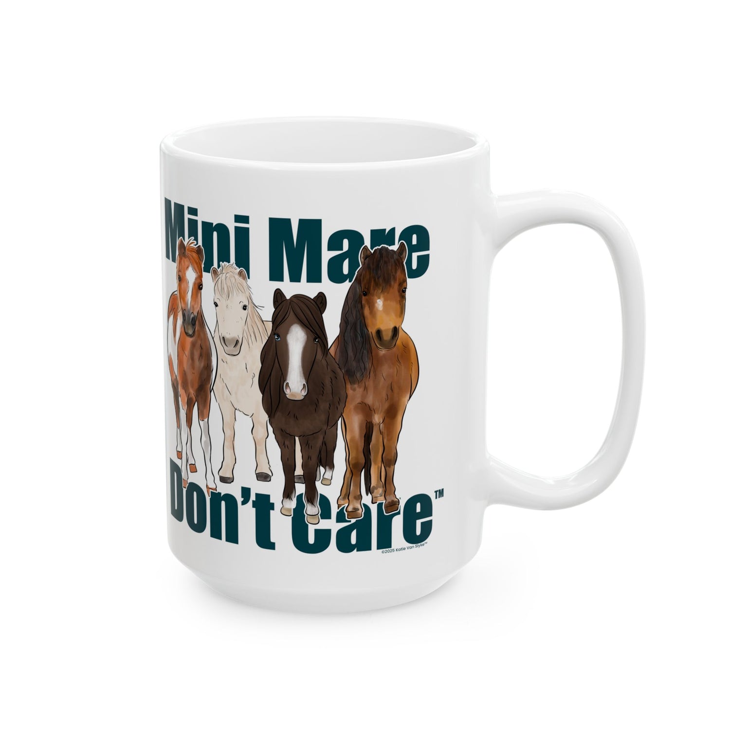 Mini Mare Don't Care Mugs by Katie Van Slyke™