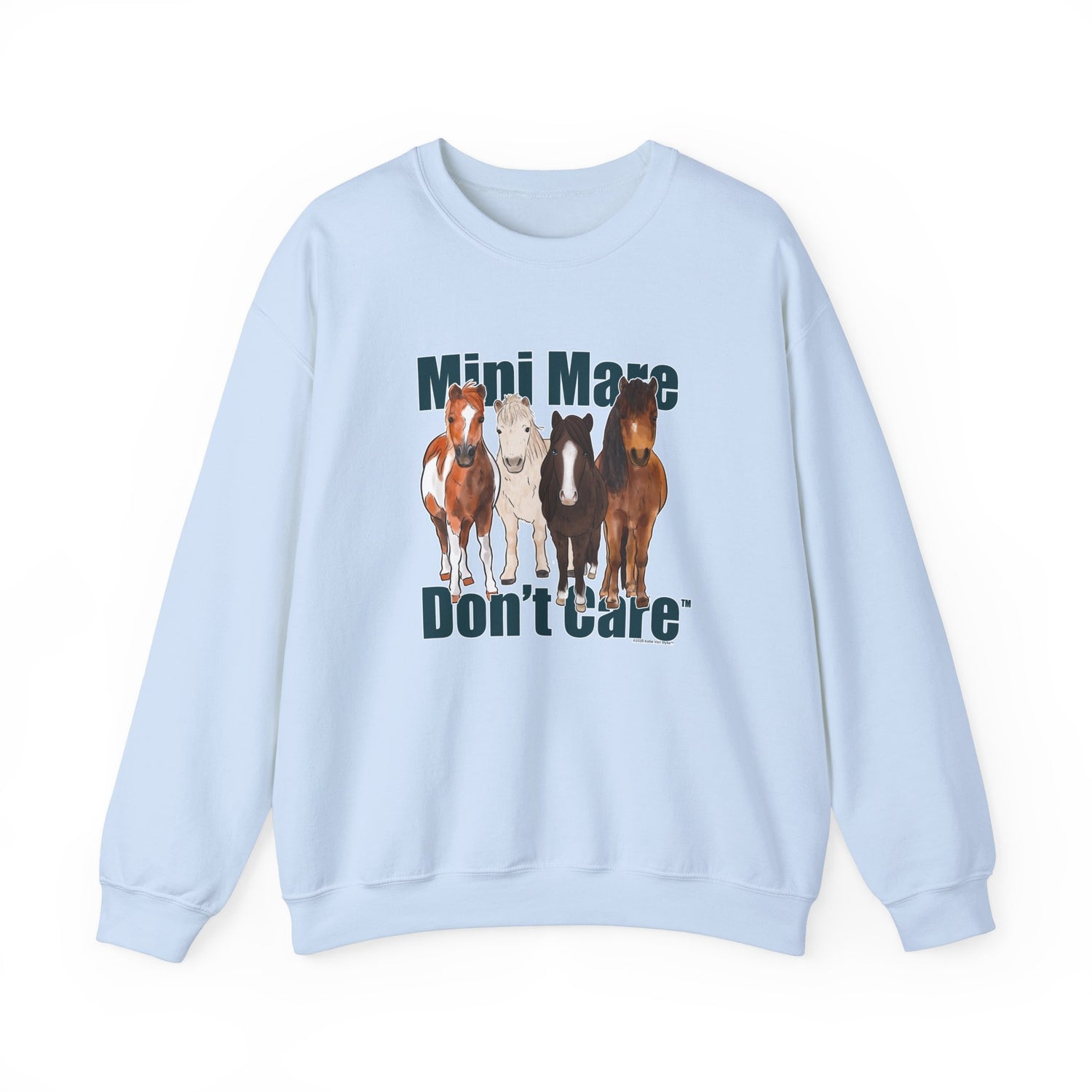 Mini Mare Don't Care Sweatshirt by Katie Van Slyke™