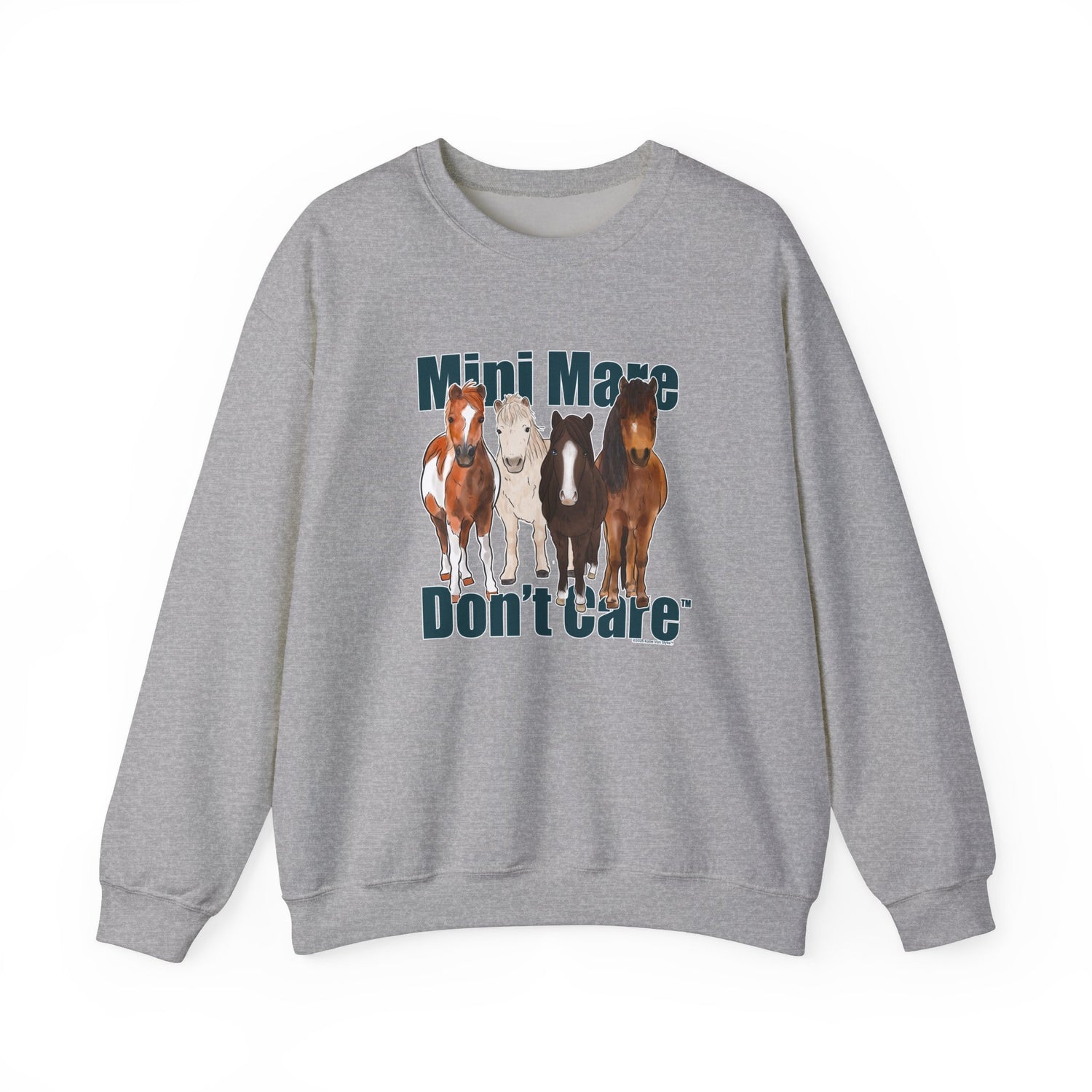 Mini Mare Don't Care Sweatshirt by Katie Van Slyke™