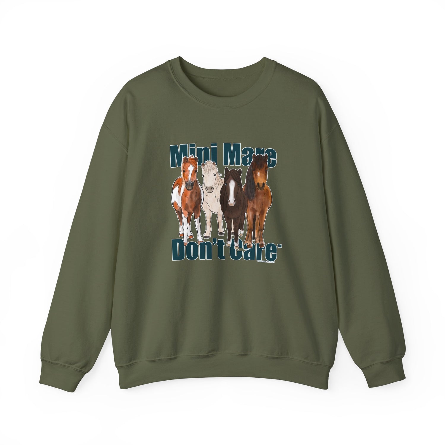 Mini Mare Don't Care Sweatshirt by Katie Van Slyke™
