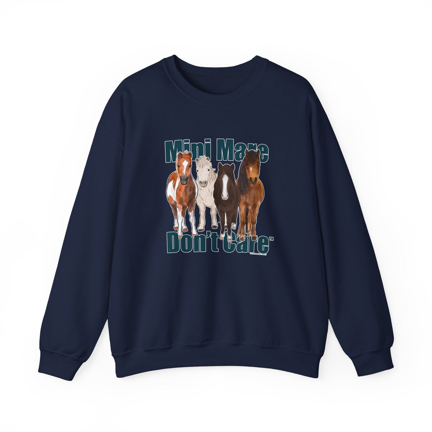 Mini Mare Don't Care Sweatshirt by Katie Van Slyke™