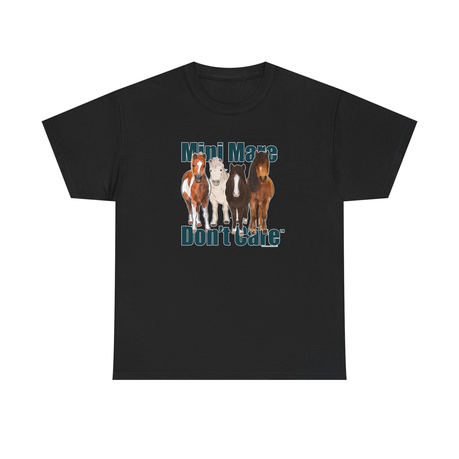 Mini Mare Don't Care T-Shirt by Katie Van Slyke™