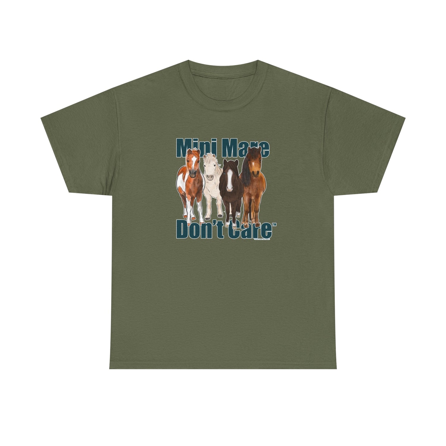 Mini Mare Don't Care T-Shirt by Katie Van Slyke™