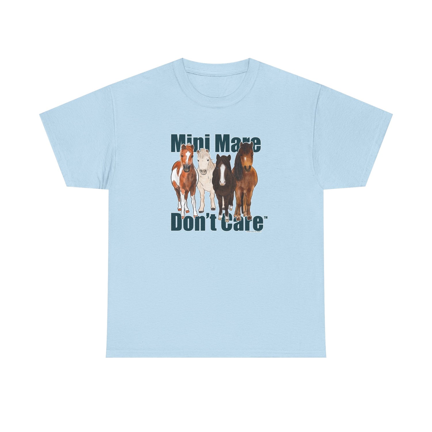 Mini Mare Don't Care T-Shirt by Katie Van Slyke™