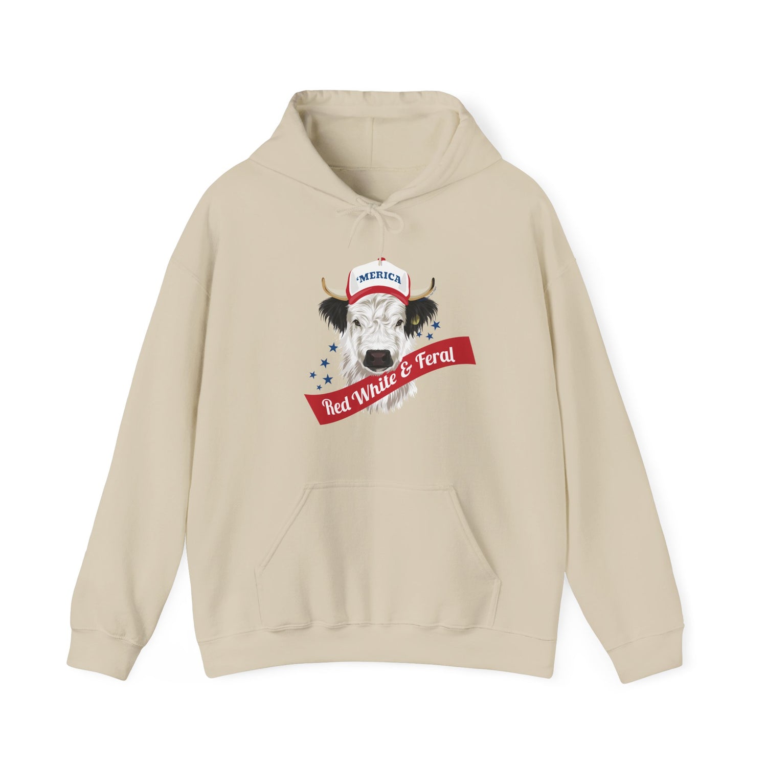 Mini 'Merica Hoodie by Katie Van Slyke™ Sand