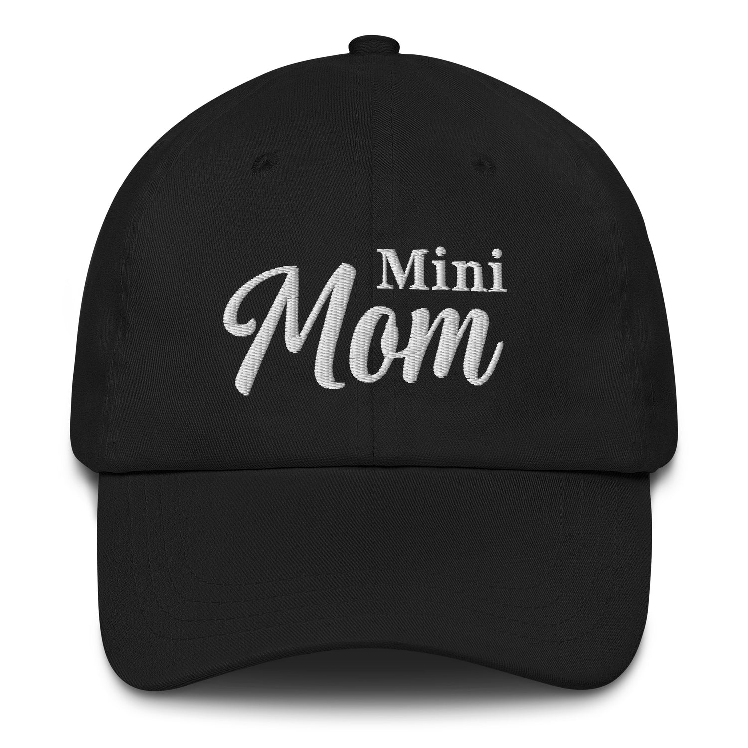 Mini Mom Hat by Katie Van Slyke - black