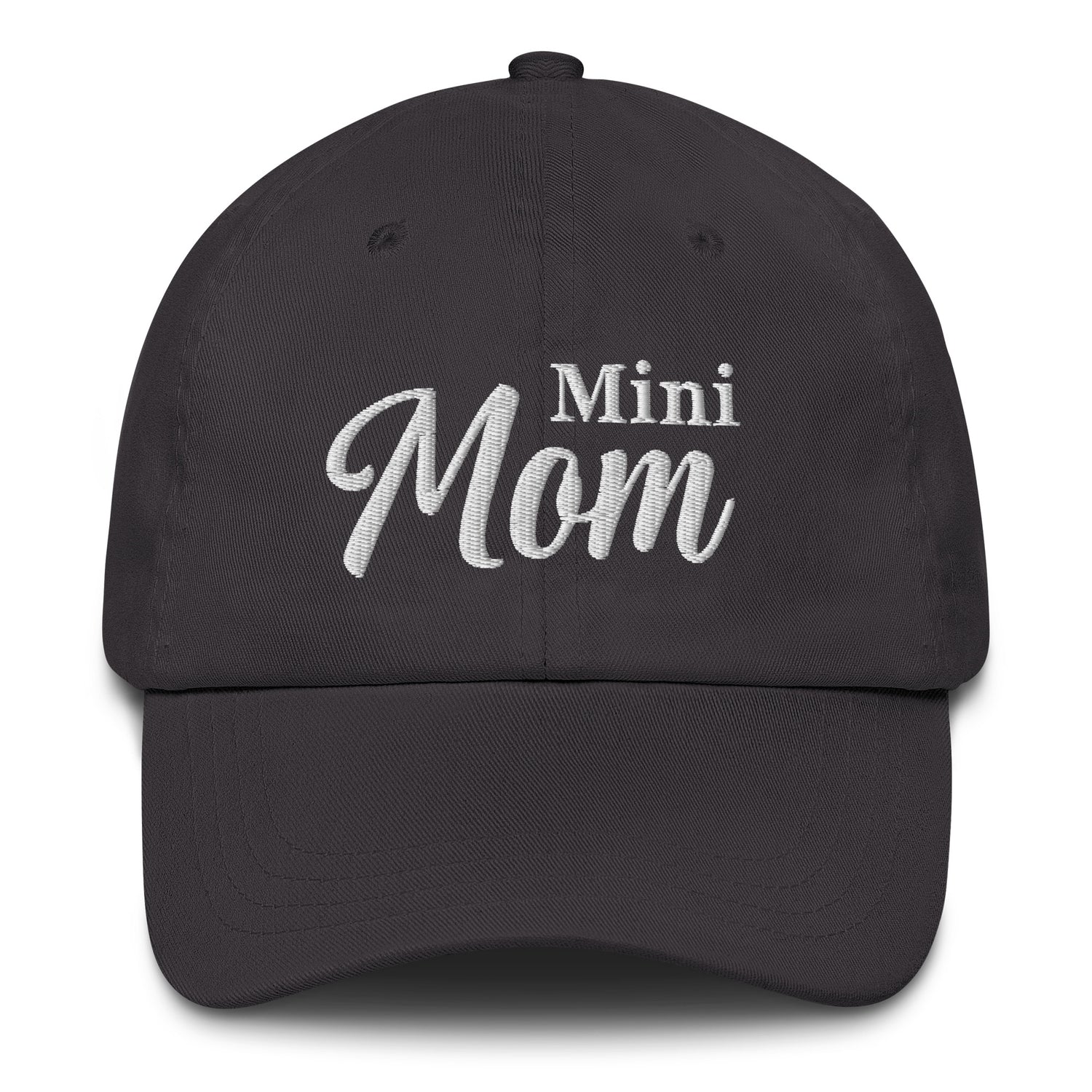 Mini Mom Hat by Katie Van Slyke - dark grey