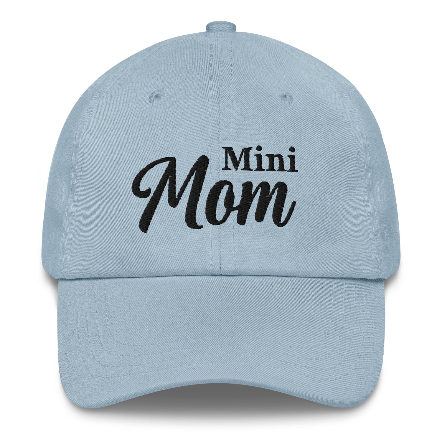 Mini Mom Hat by Katie Van Slyke - light blue