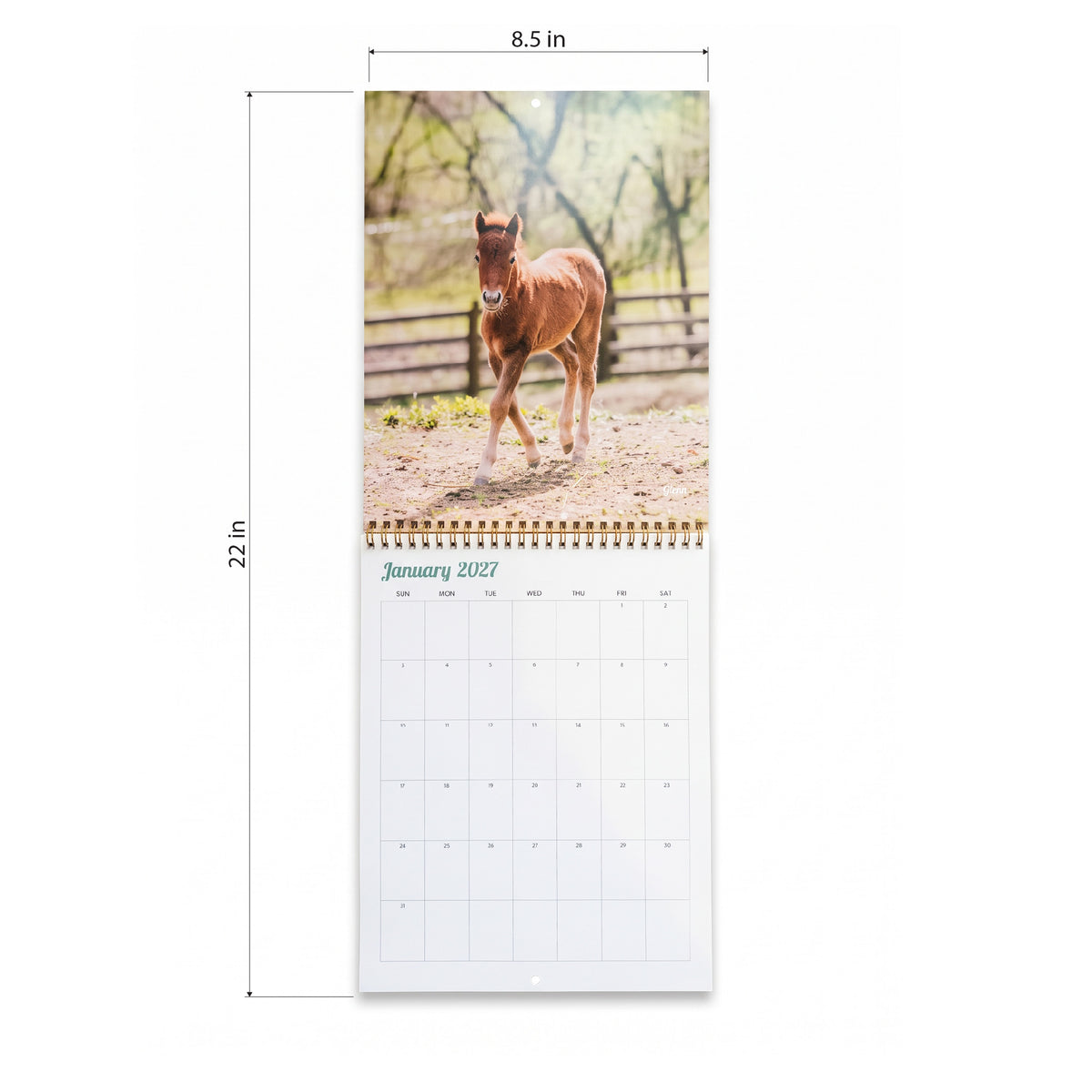 2027 Mini Farm Calendar by Katie Van Slyke®