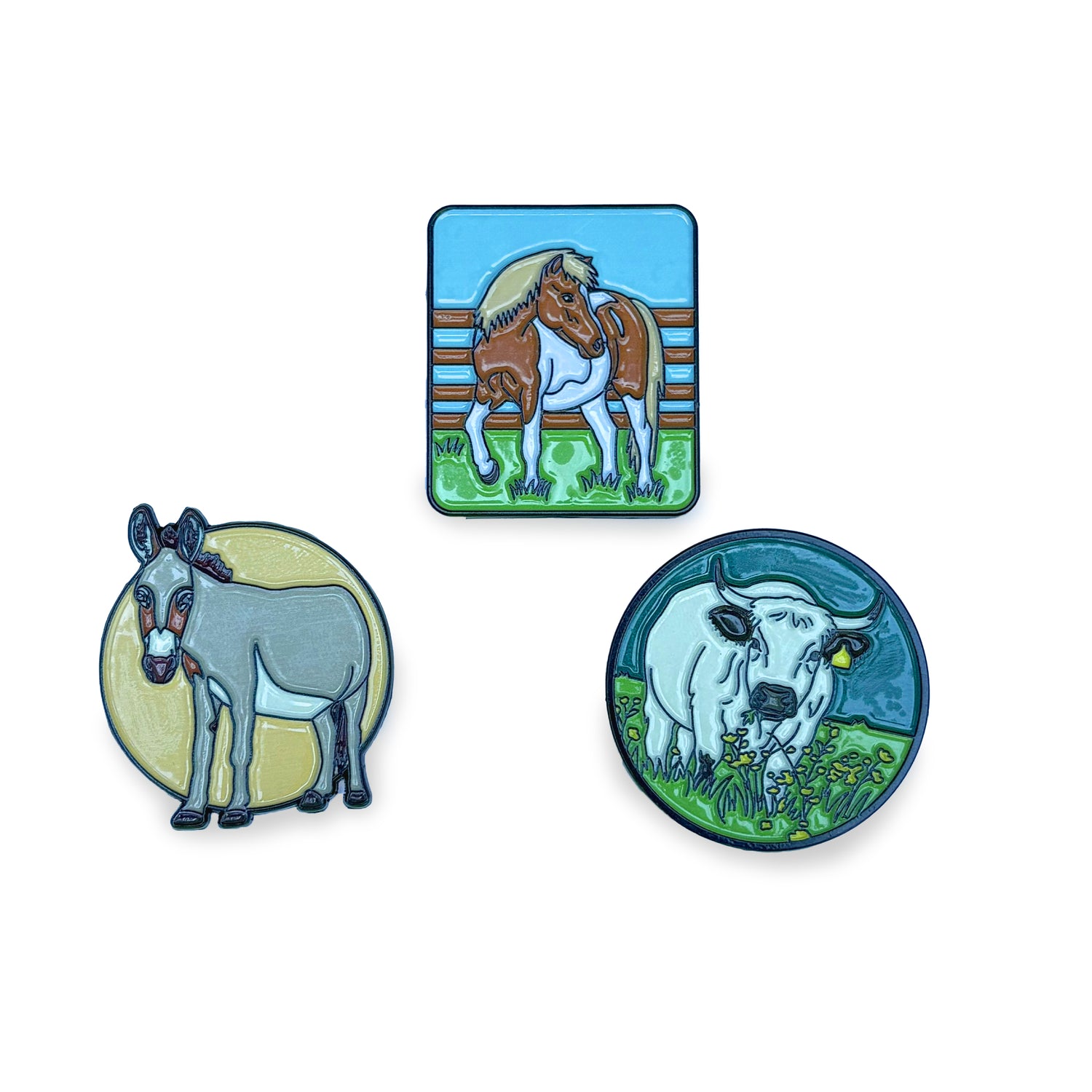 Minis Pins 3-Pack by Katie Van Slyke