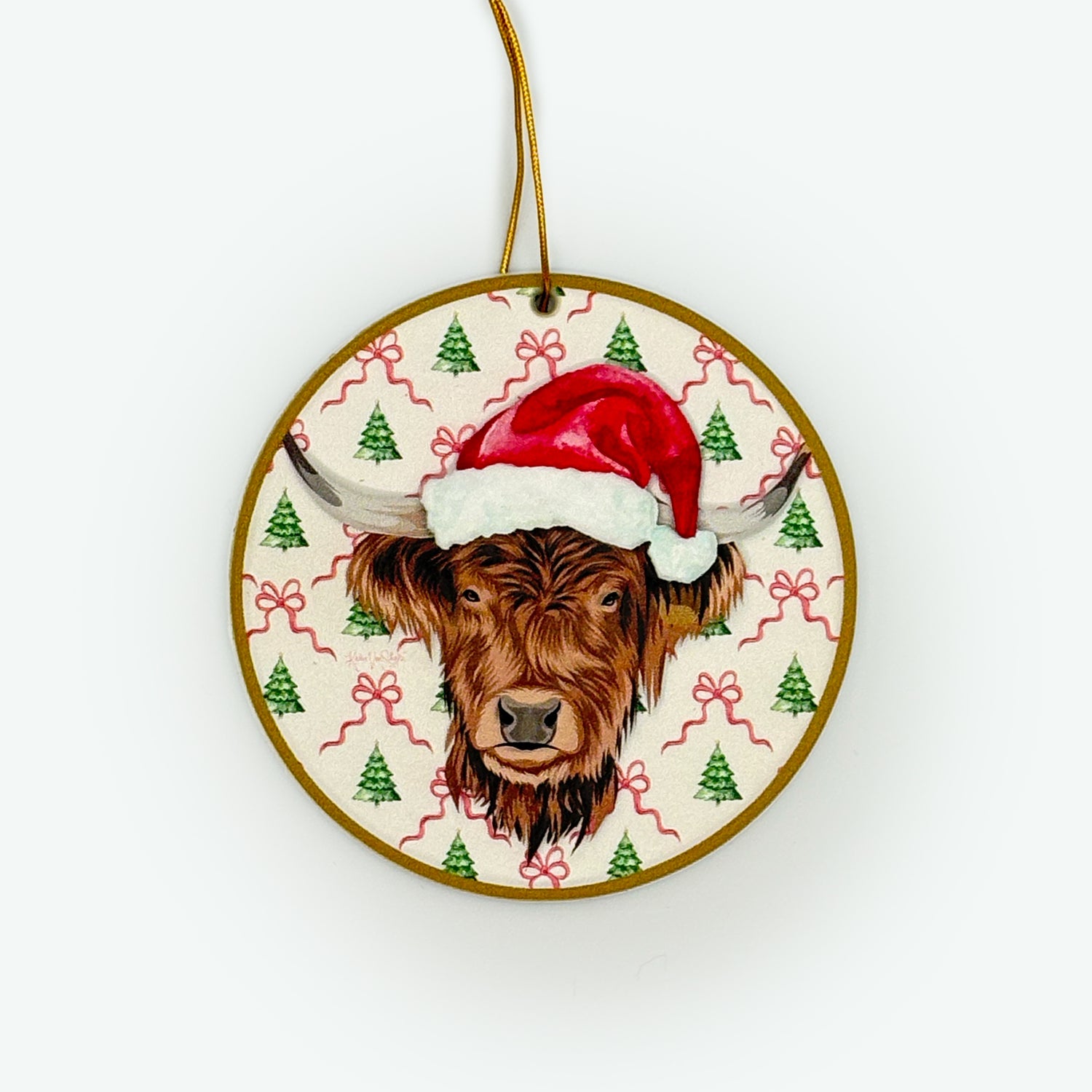 Petunia Ornament by Katie Van Slyke®