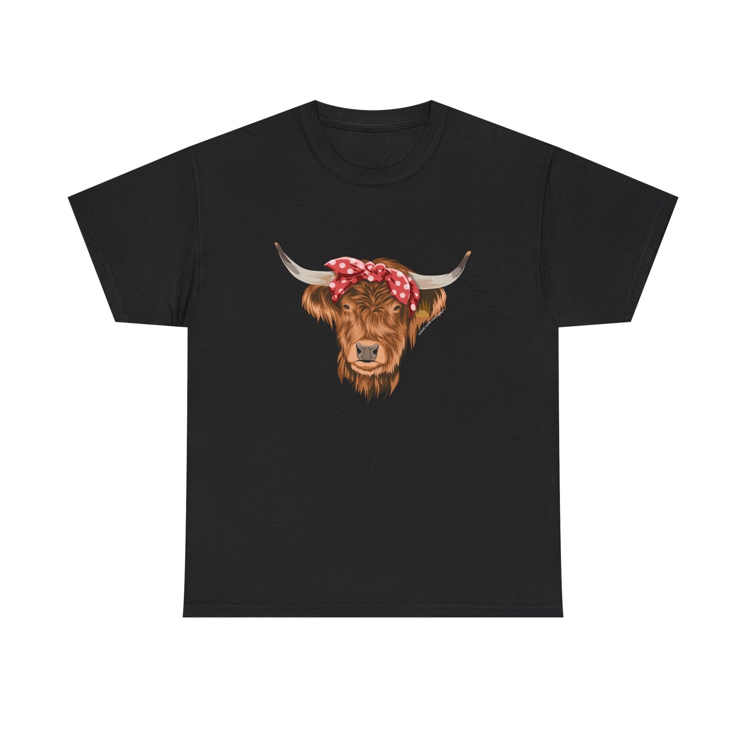 Petunia T-Shirt by Katie Van Slyke™ Black
