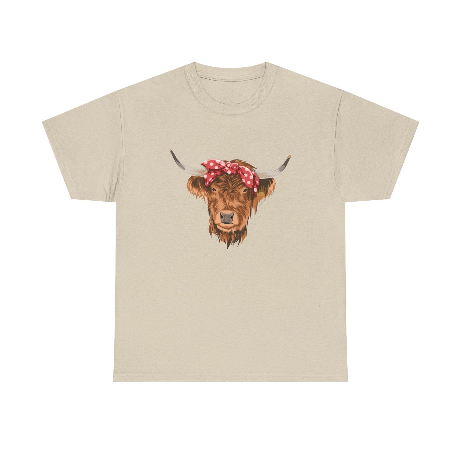Petunia T-Shirt by Katie Van Slyke™ Sand
