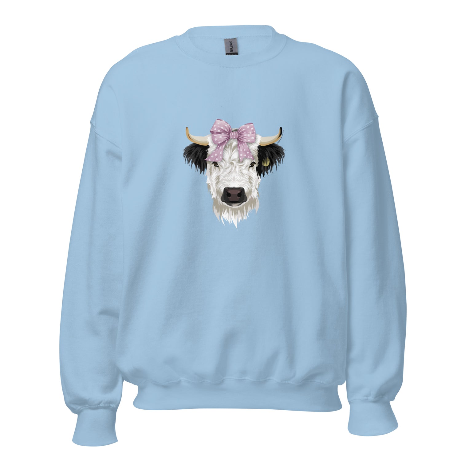 Poppy Sweatshirt by Katie Van Slyke - light blue