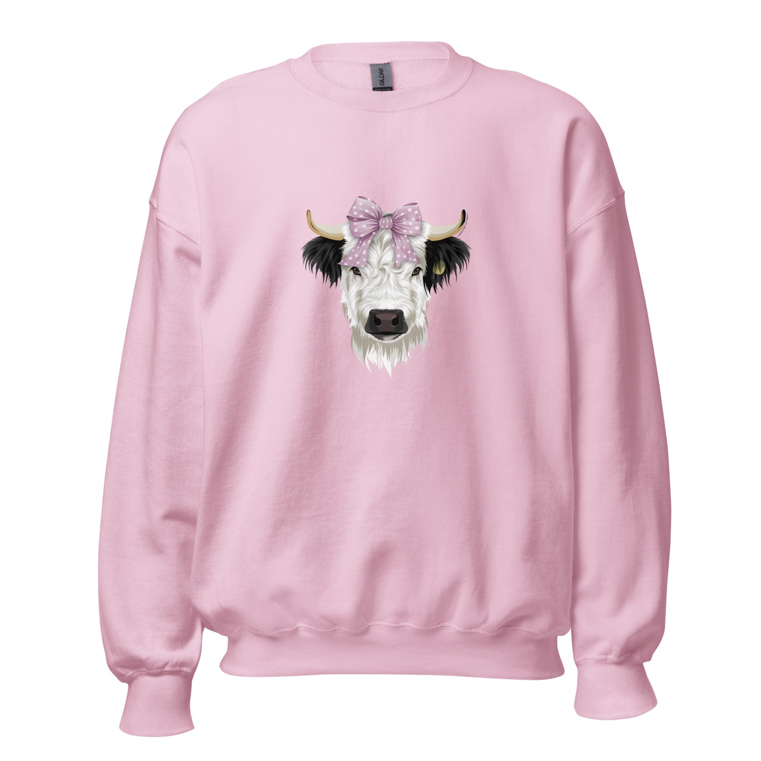 Poppy Sweatshirt by Katie Van Slyke - light pink