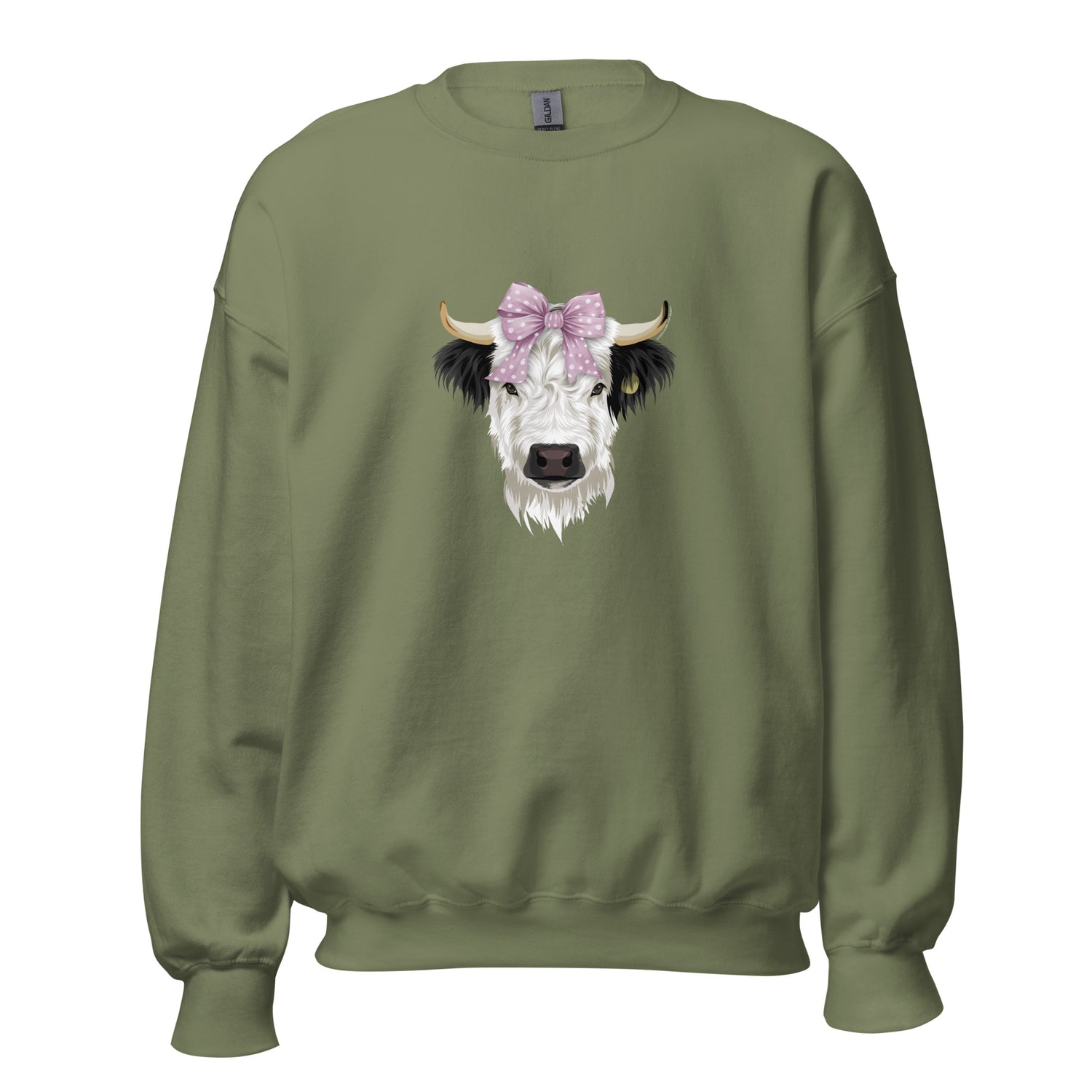 Poppy Sweatshirt by Katie Van Slyke - military green